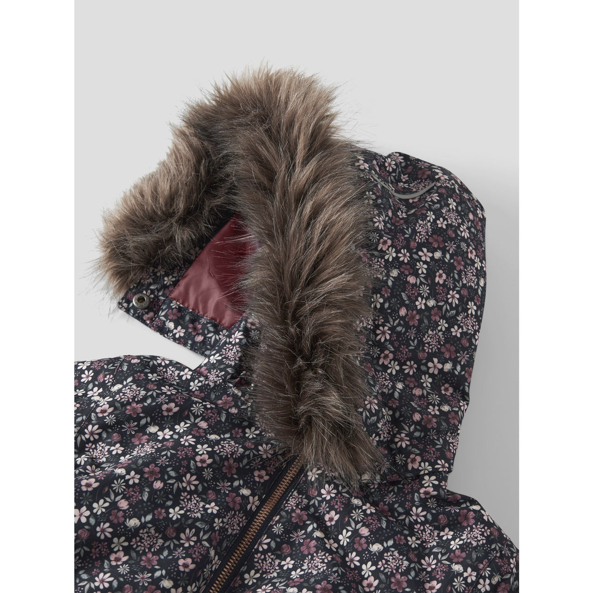 Name It Dark Sapphire Blossom Nmfsnow10 Dragt Aop Fo Noos