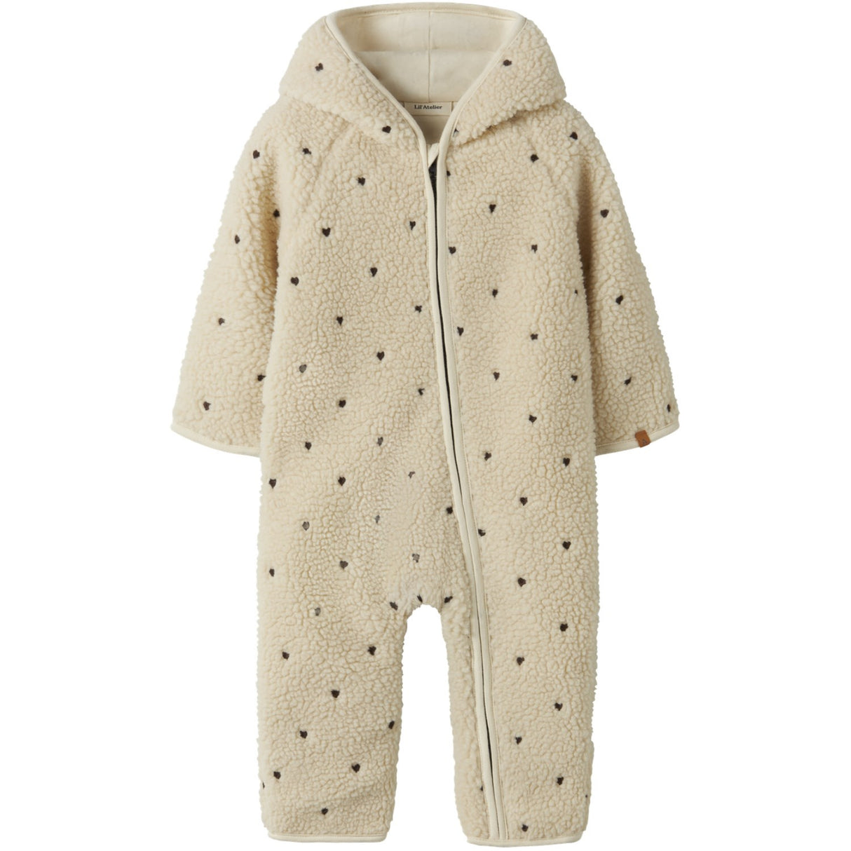 Lil'Atelier Turtledove Hearts Emb Nbnnalo Loose Dragt Zip Lil