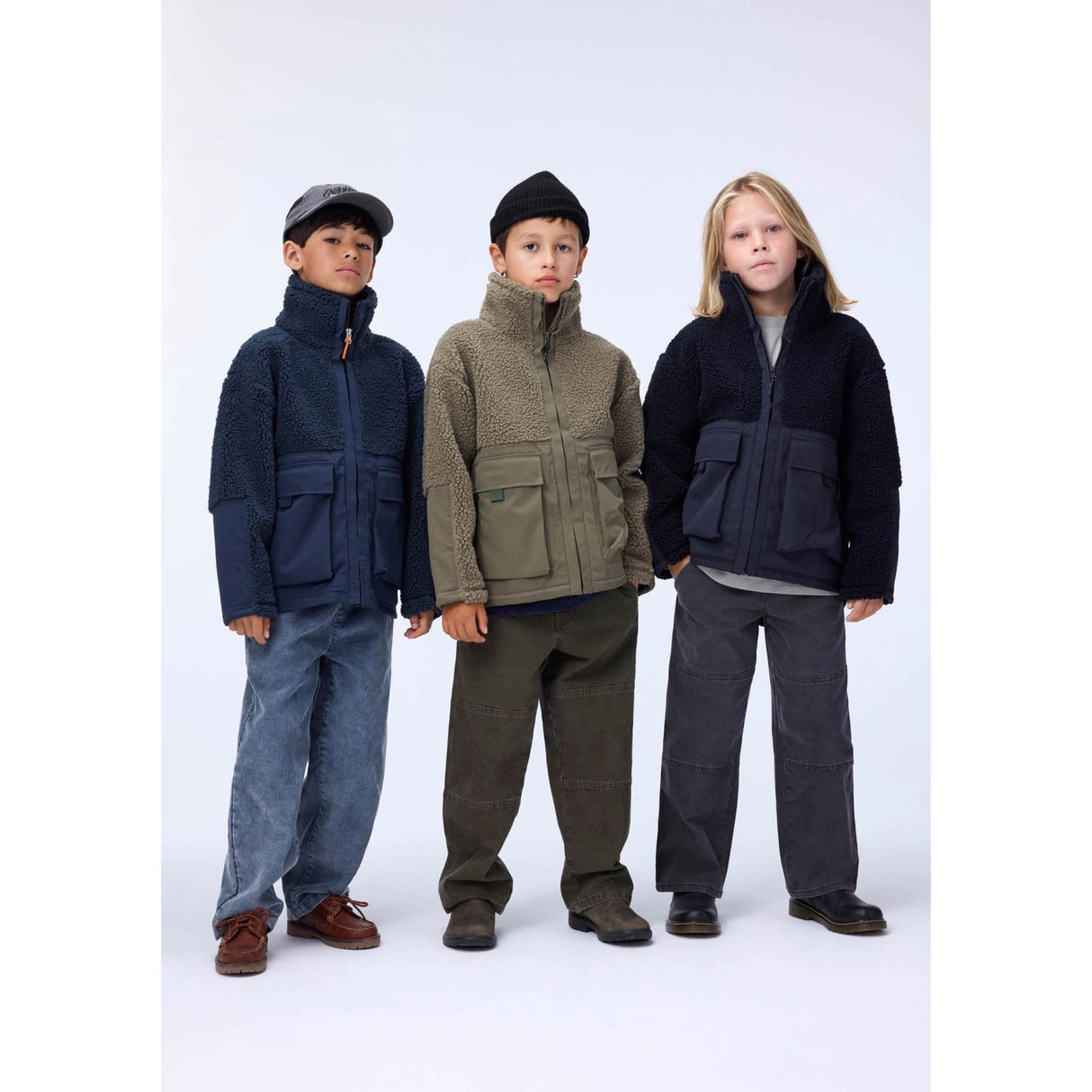 Molo Black Utha Fleece Jakke