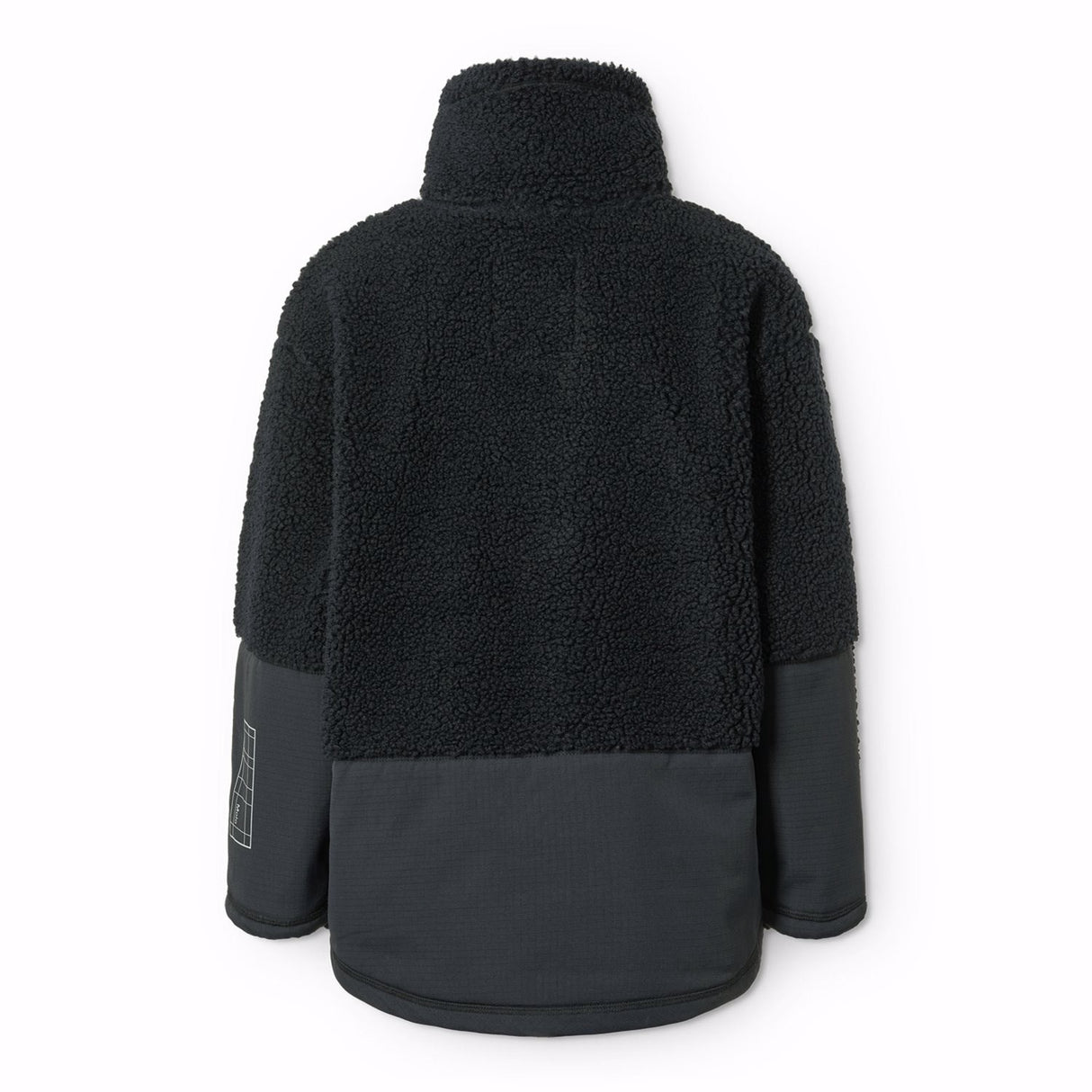 Molo Black Utha Fleece Jakke