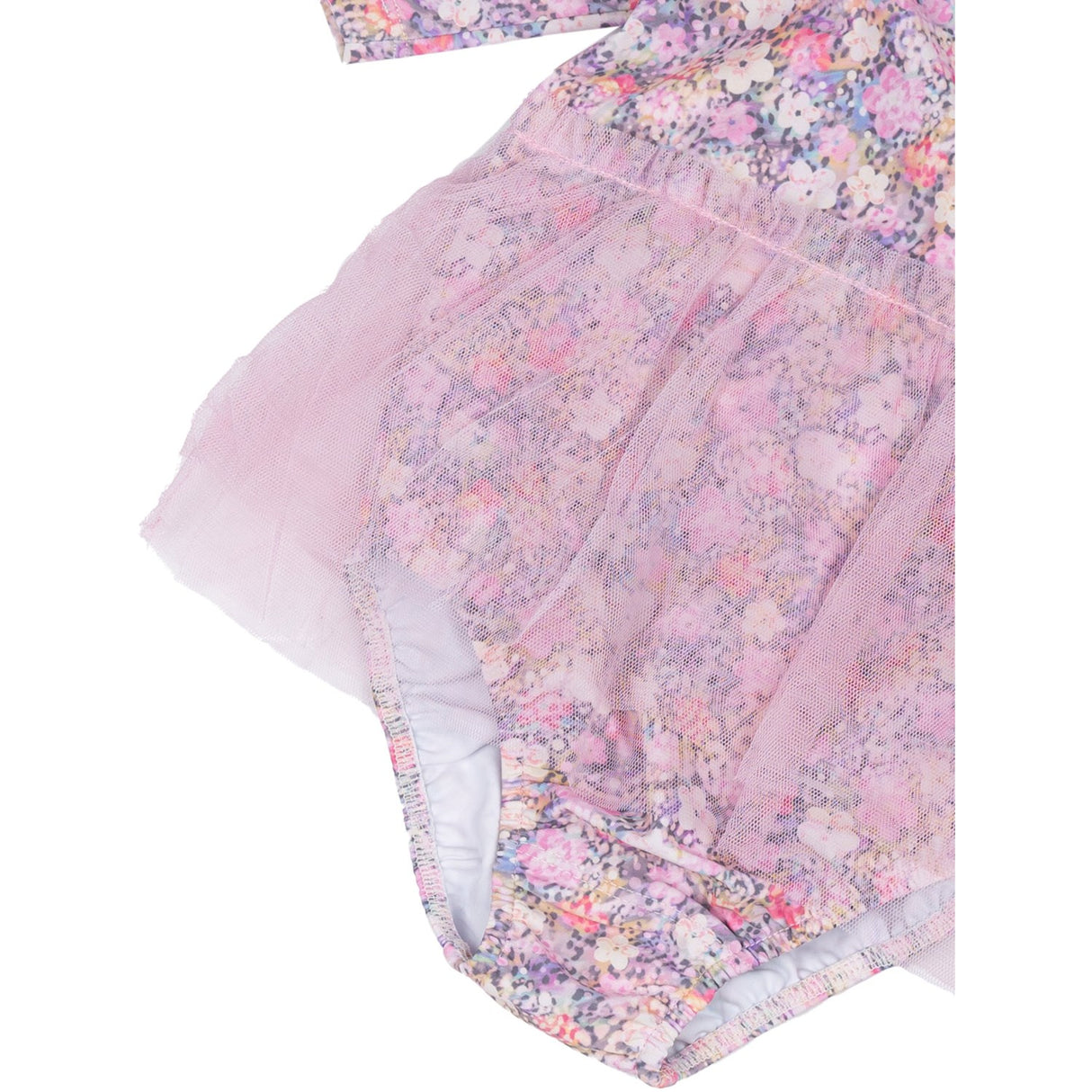 Mikk-Line Lilas Badeheldragt UV W Nederdel AOP