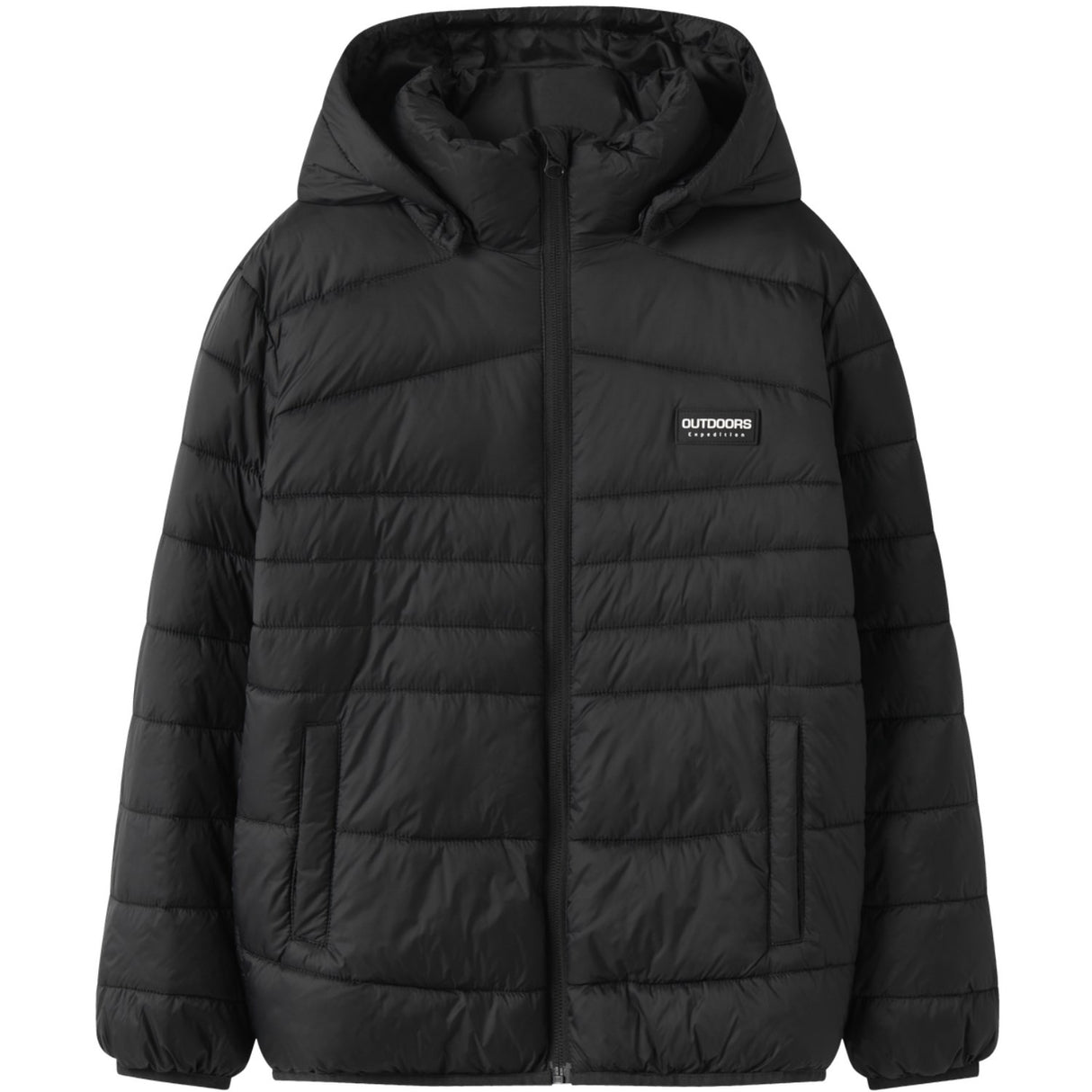 Name It Black Nkmmarble Jakke Pb Noos