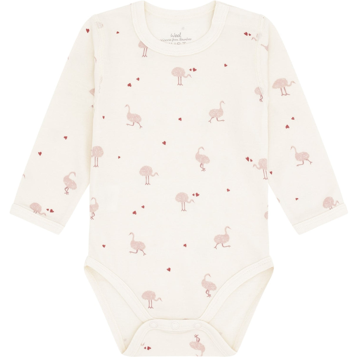 Hust & Claire Off White Baloo Ostrich