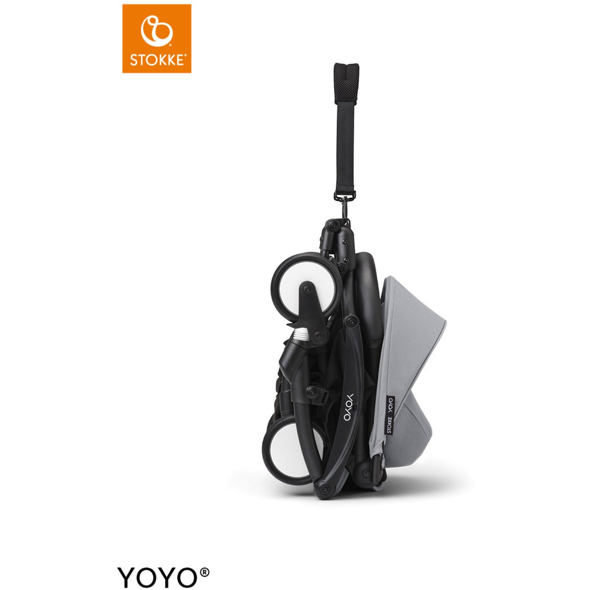 Stokke® YOYO³ Klapvogn Sort/Stone