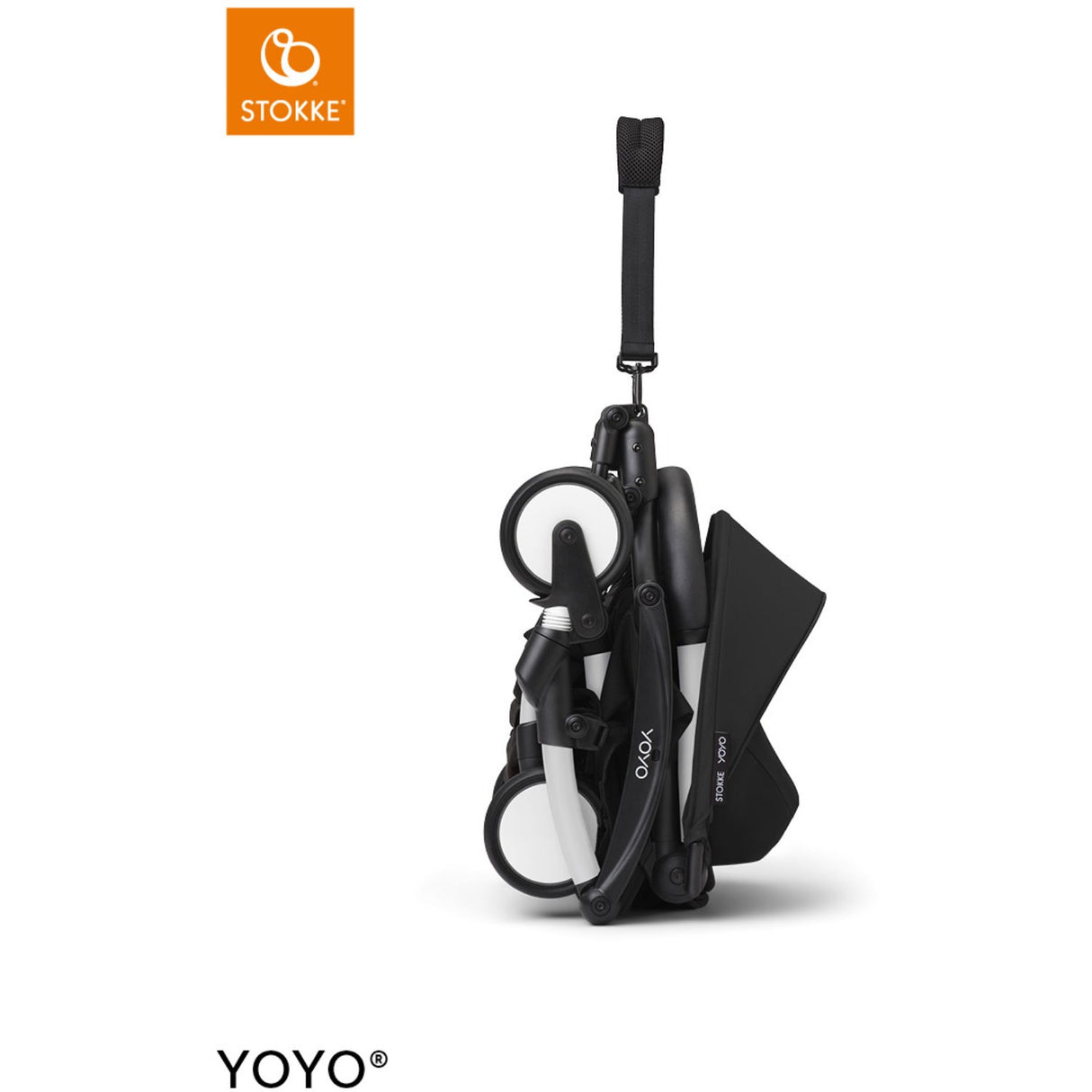 Stokke® YOYO³ Klapvogn Hvid/Sort