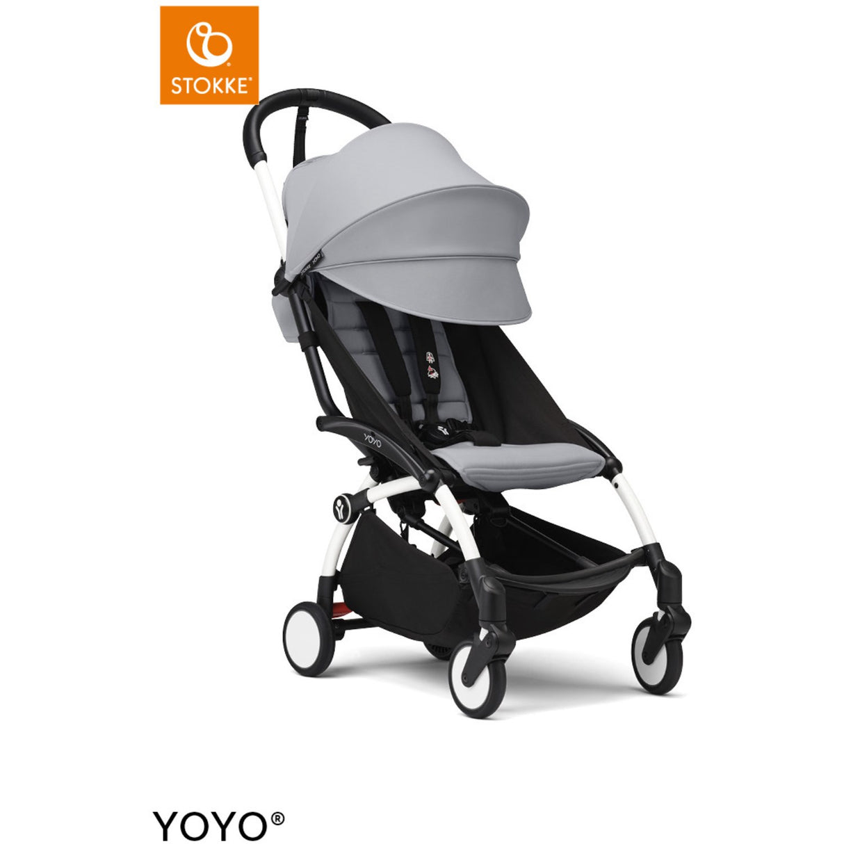 Stokke® YOYO³ Klapvogn Hvid/Stone