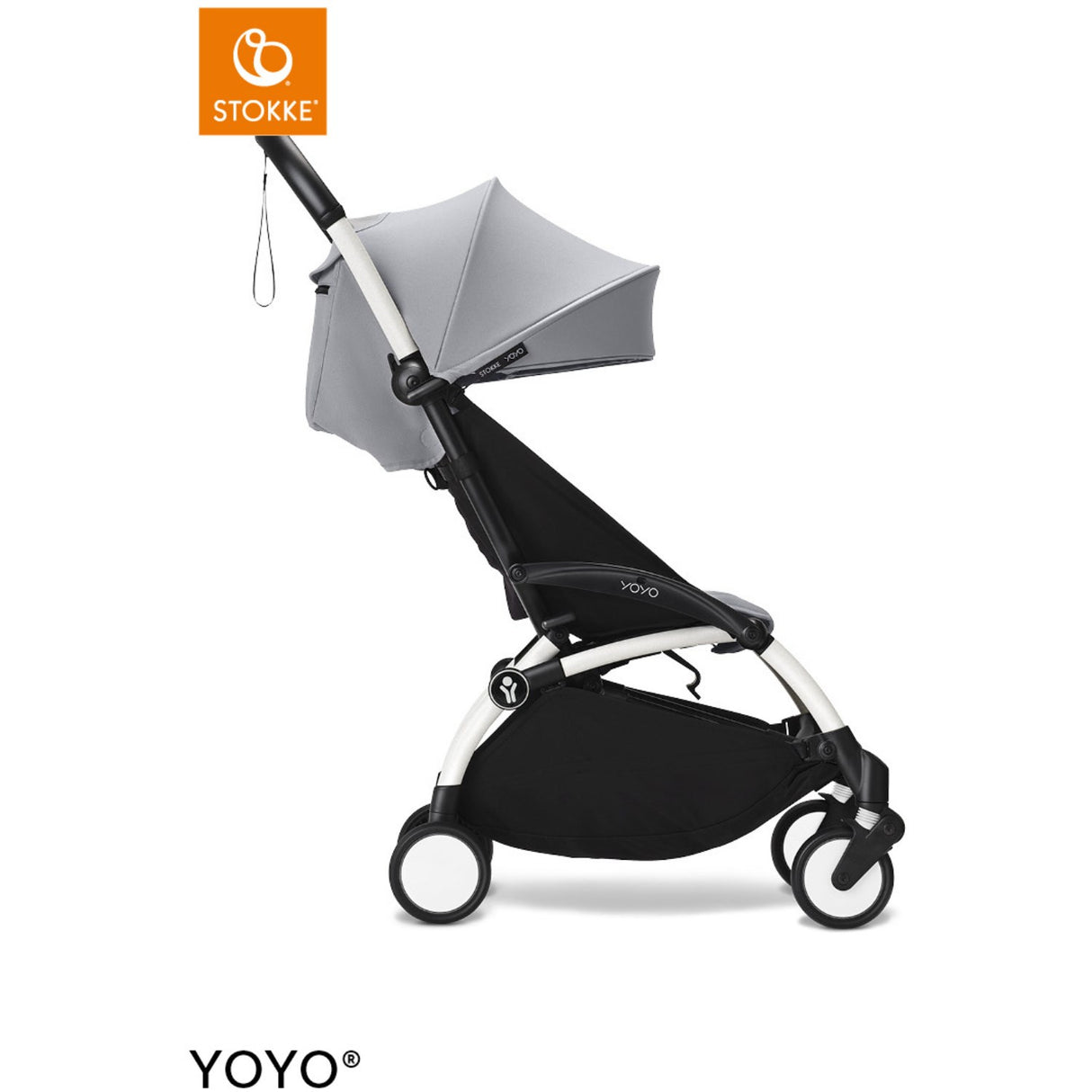 Stokke® YOYO³ Klapvogn Hvid/Stone