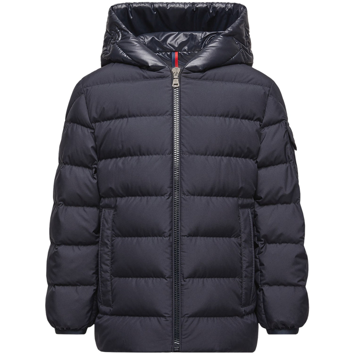 Moncler Navy Najan Kort Parka Jakke