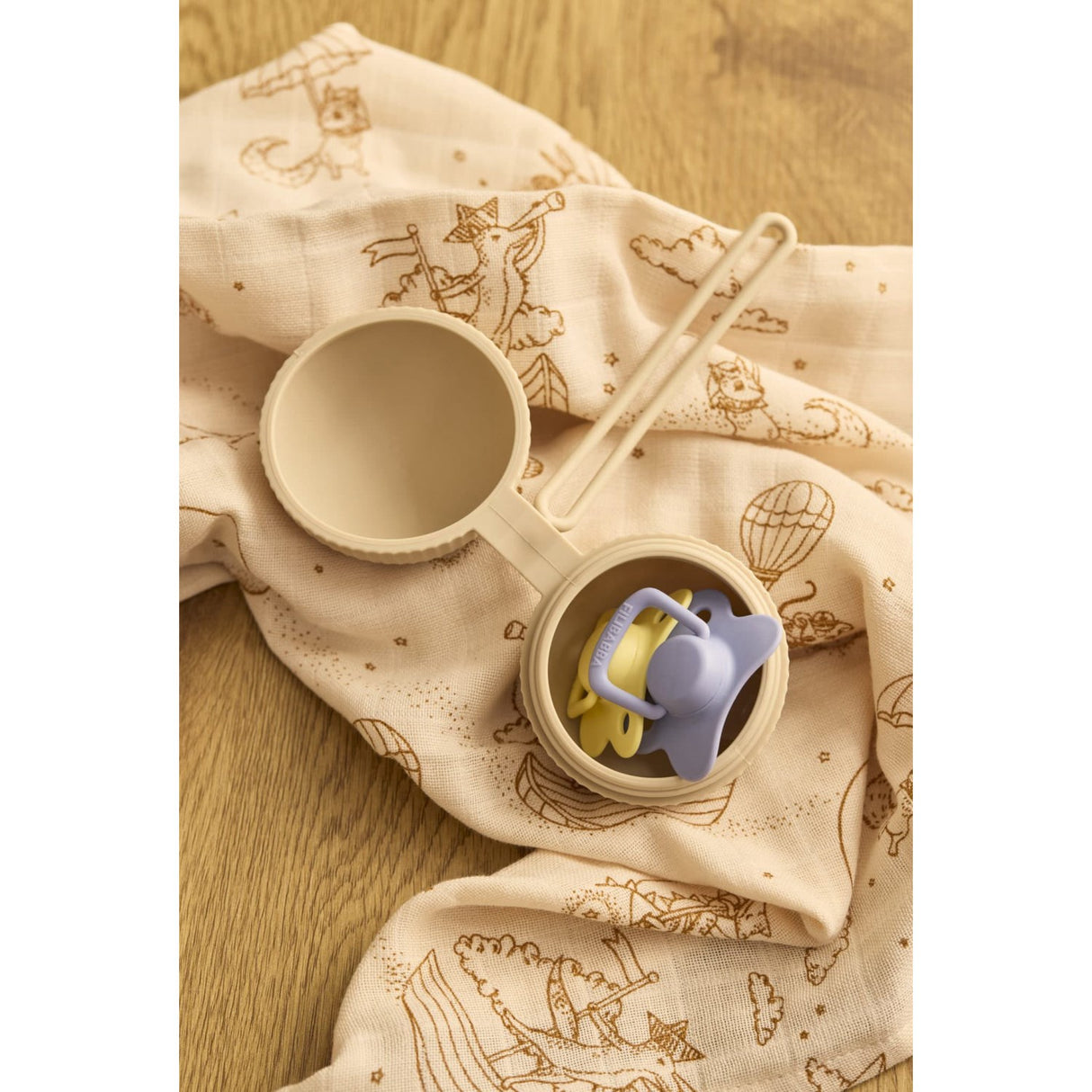 FILIBABBA Offwhite Silicone Sut Opbevaring