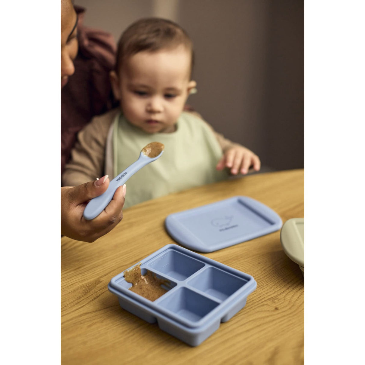 FILIBABBA Ocean Mix Silicone Feeding Skeer 3-Pak