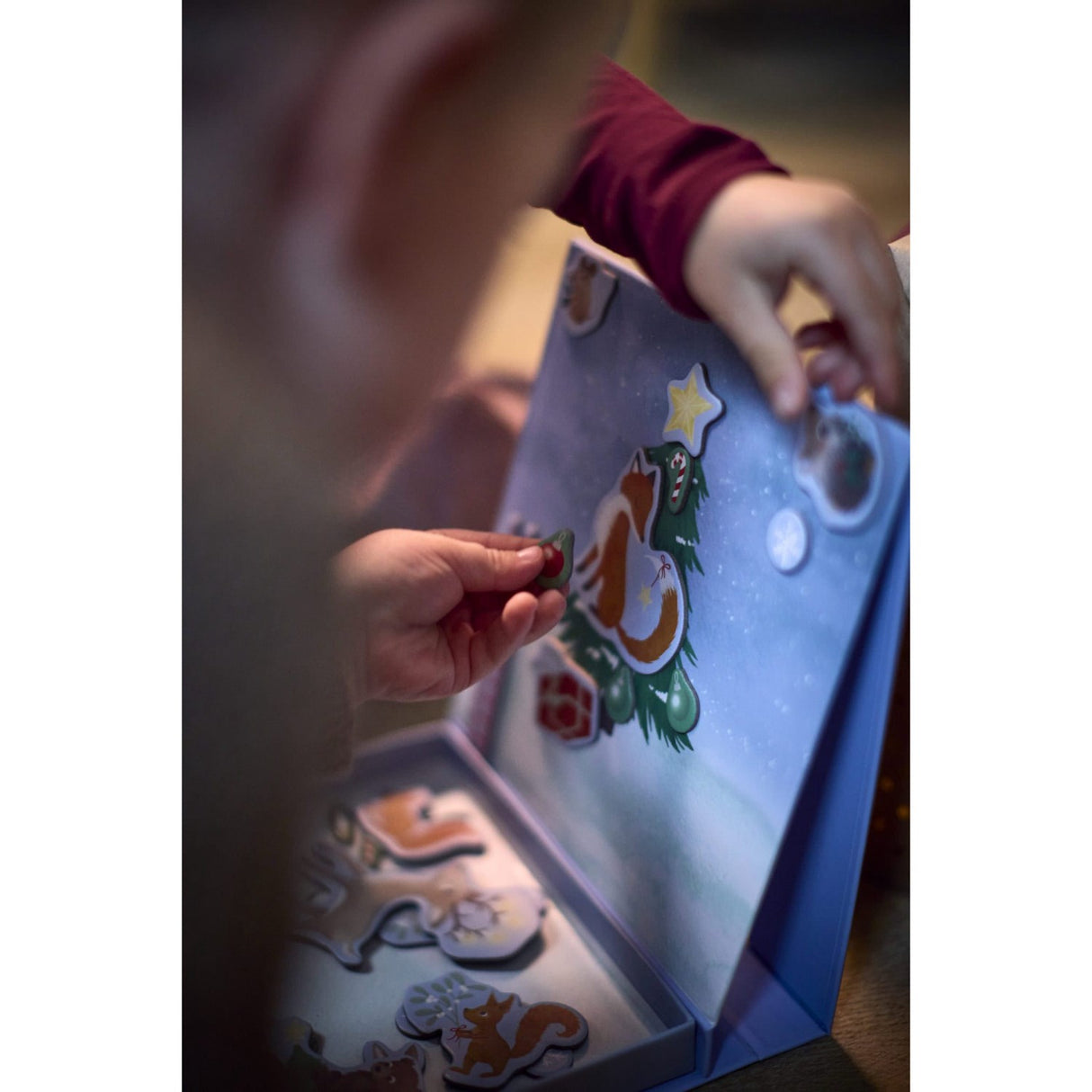 FILIBABBA Forest Friends Magnetisk Sjov Wonderful Winter