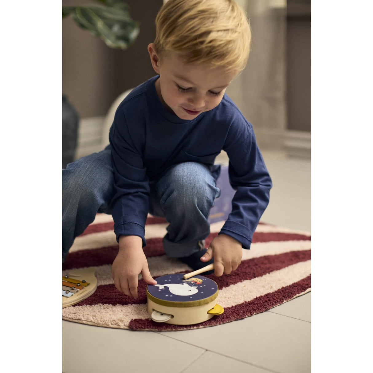 FILIBABBA Legesæt My First Træ Legetøj Instrumenter