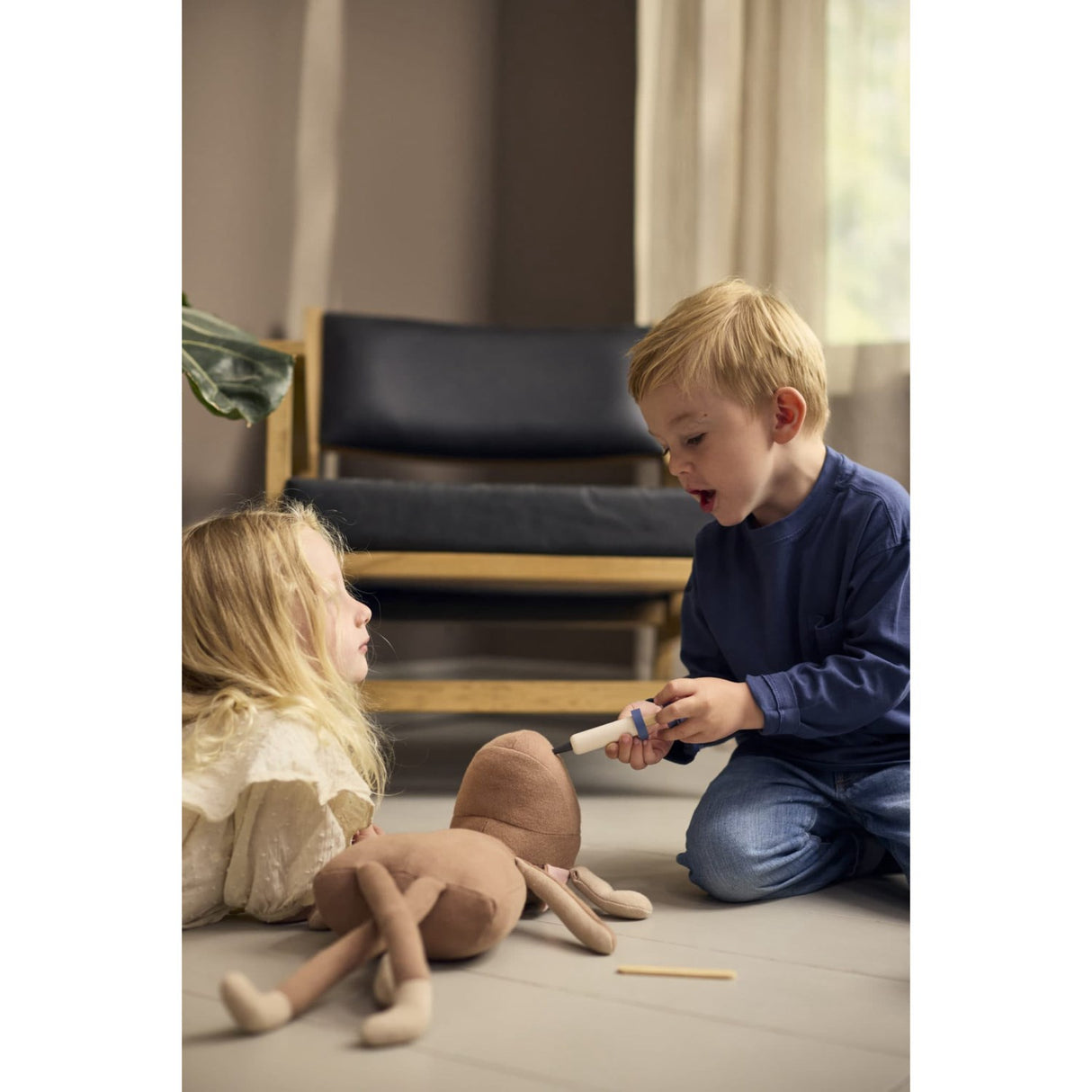 FILIBABBA Træ Legesæt Lille Læge