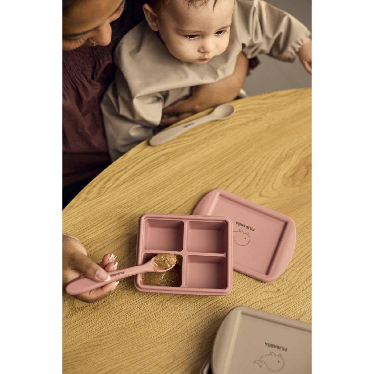 FILIBABBA Rose Mix Baby Food Fryserbakke 4x65 Ml 2-Pak