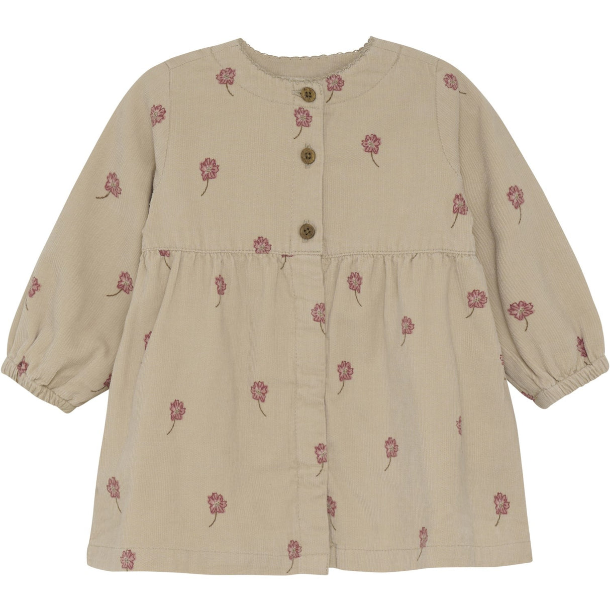 Minymo Oxford Tan Kjole Corduroy W. Lining