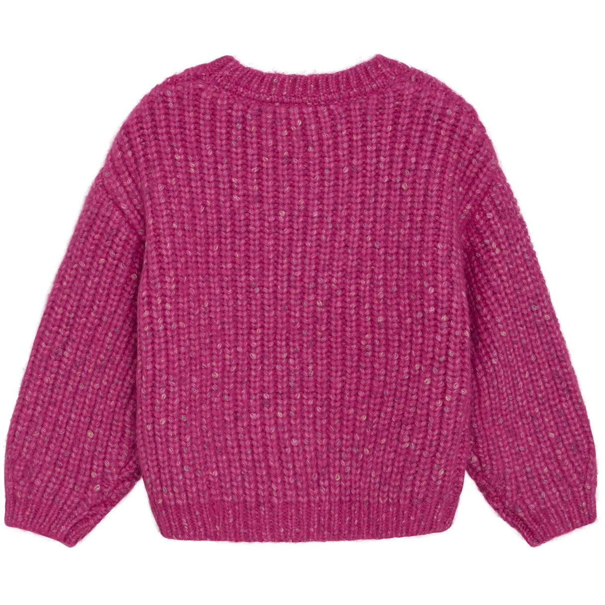Minymo Fuchsia Fedora Pullover Strik