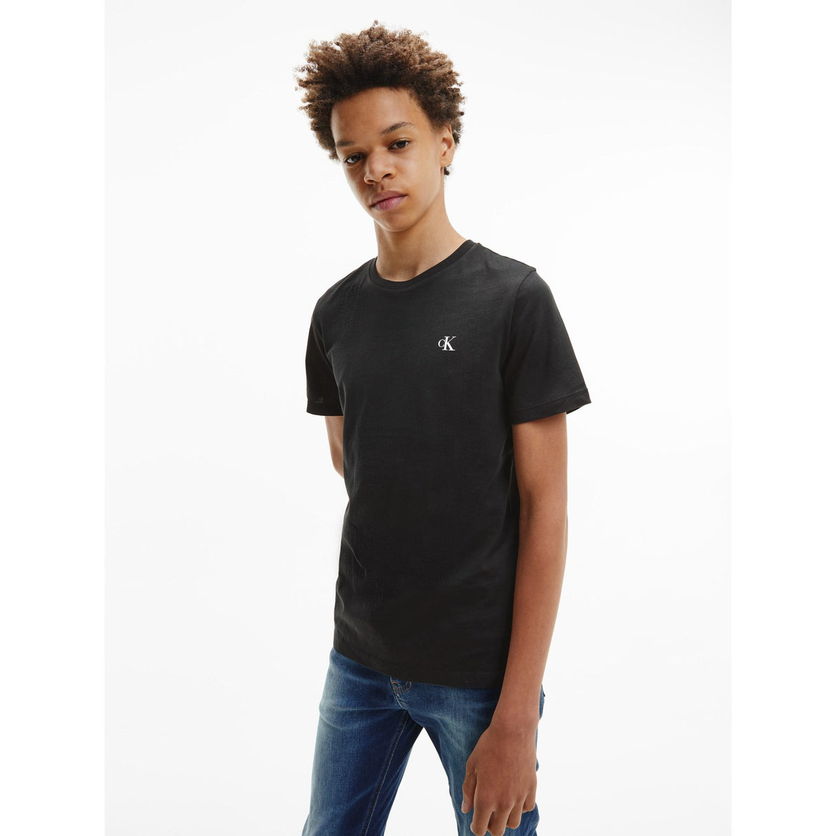 Calvin Klein White / Black 2-Pack Monogram T-Shirt