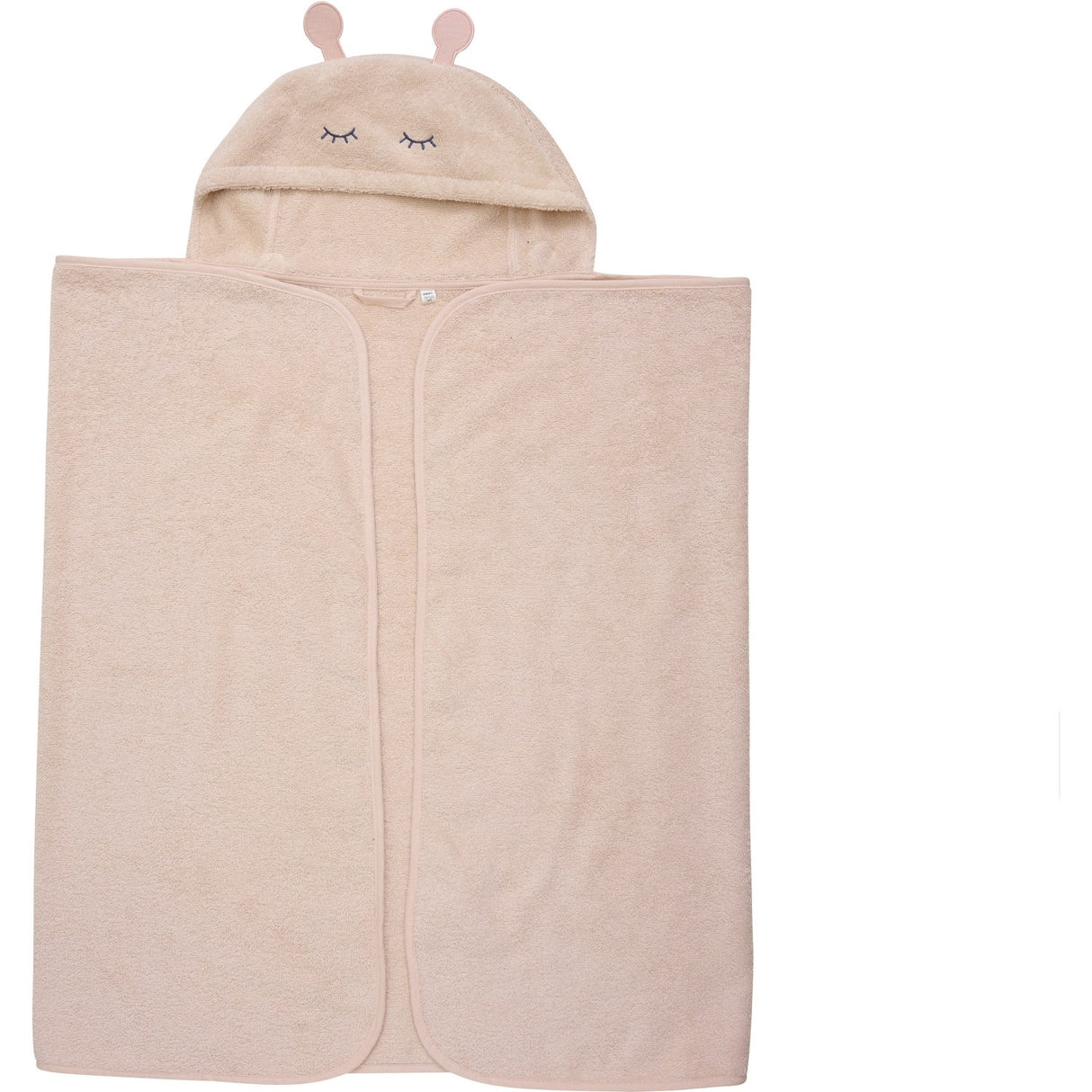 Pippi Rose Dust Hooded Bath Håndklæde