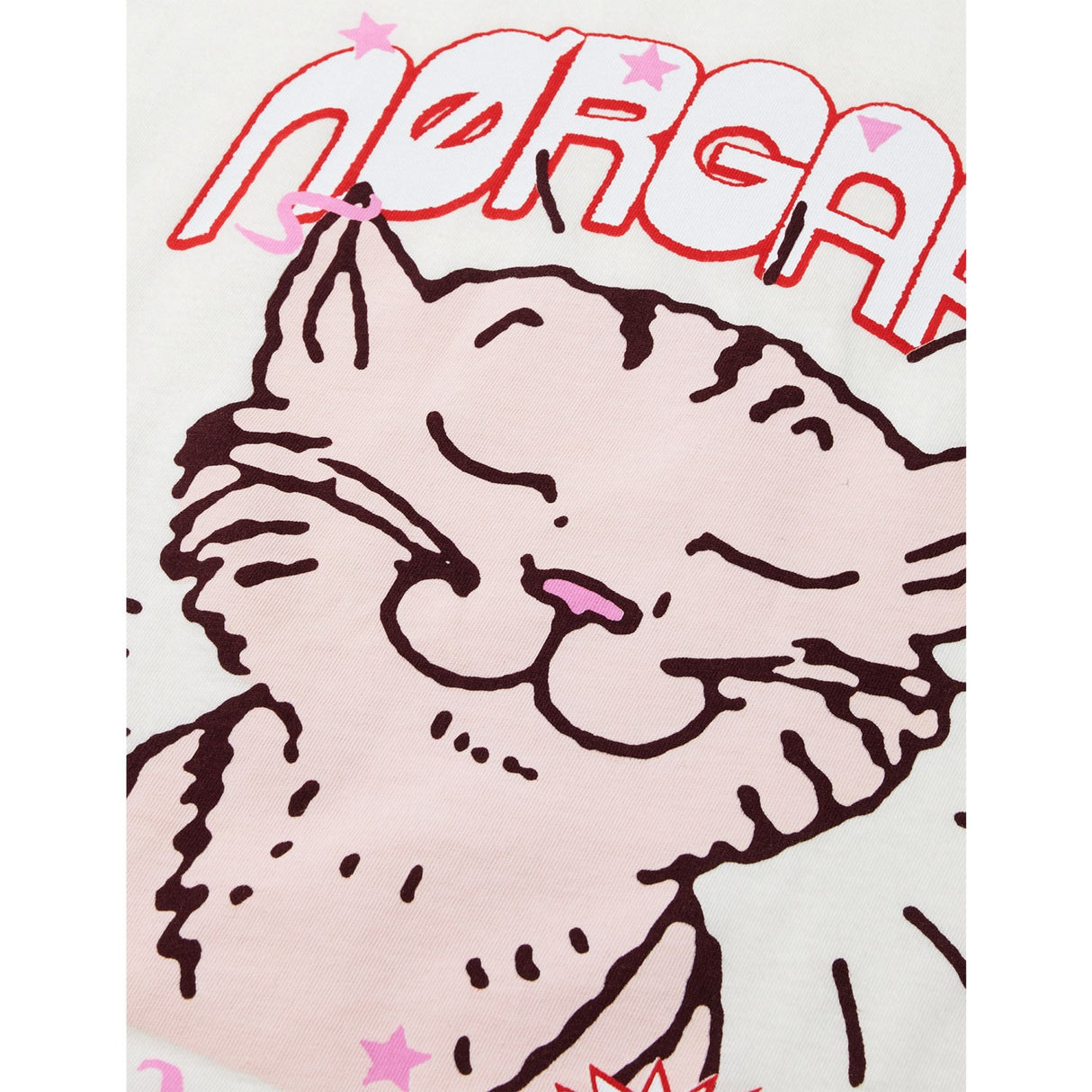 Mads Nørgaard Vanilla Ice Single Bomuld Tuvina Print Tee