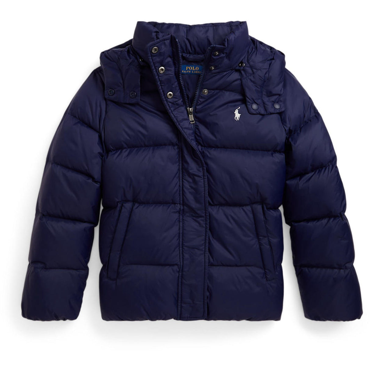 Polo Ralph Lauren Newport Navy W White Pp Girl Bomber Jakke
