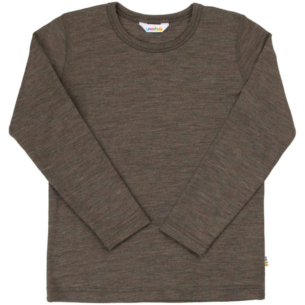 Joha Brown Melange Bluse M/Lange Ærmer