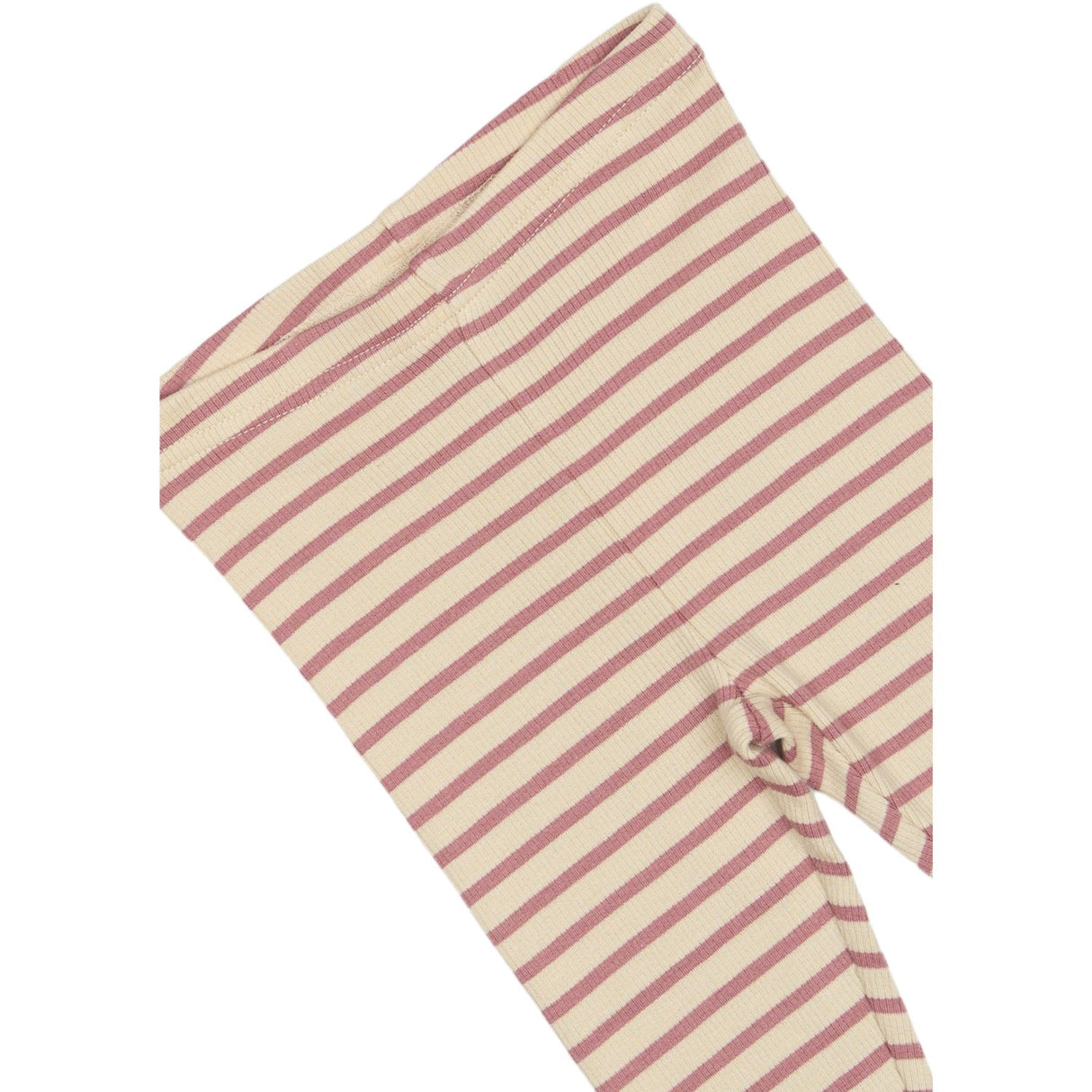 Petit Piao Nostalgic Rose/off White Legging Modal Striped