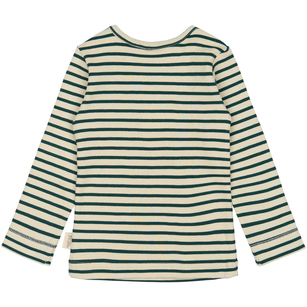 Petit Piao Dark Sea/off White Bluse Modal Striped