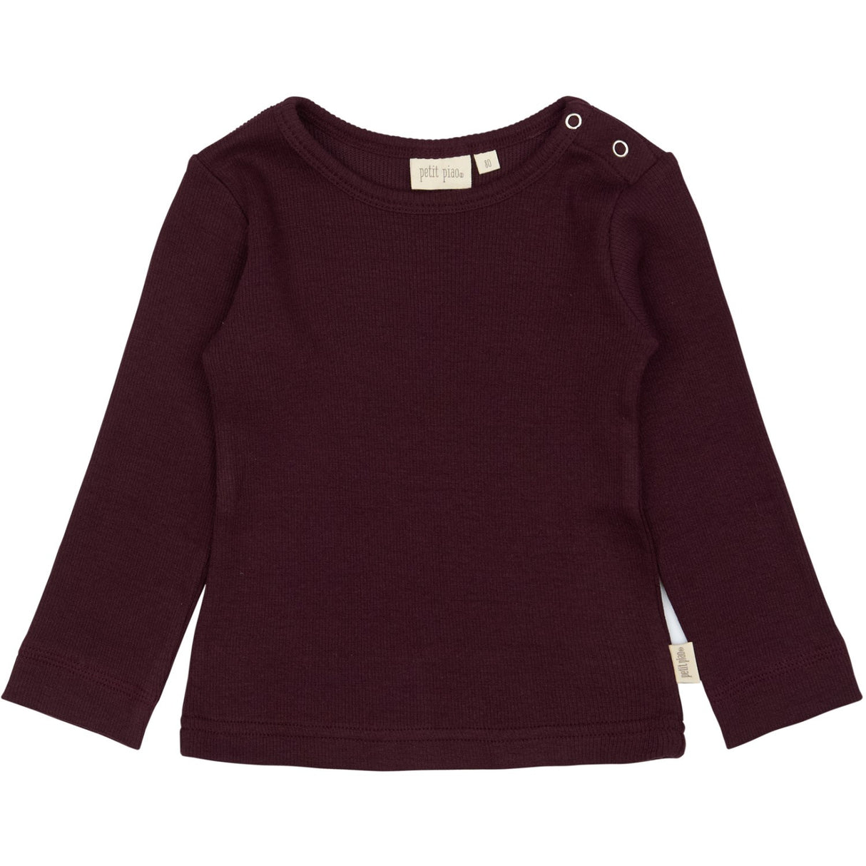 Petit Piao Dark Grape Bluse Modal