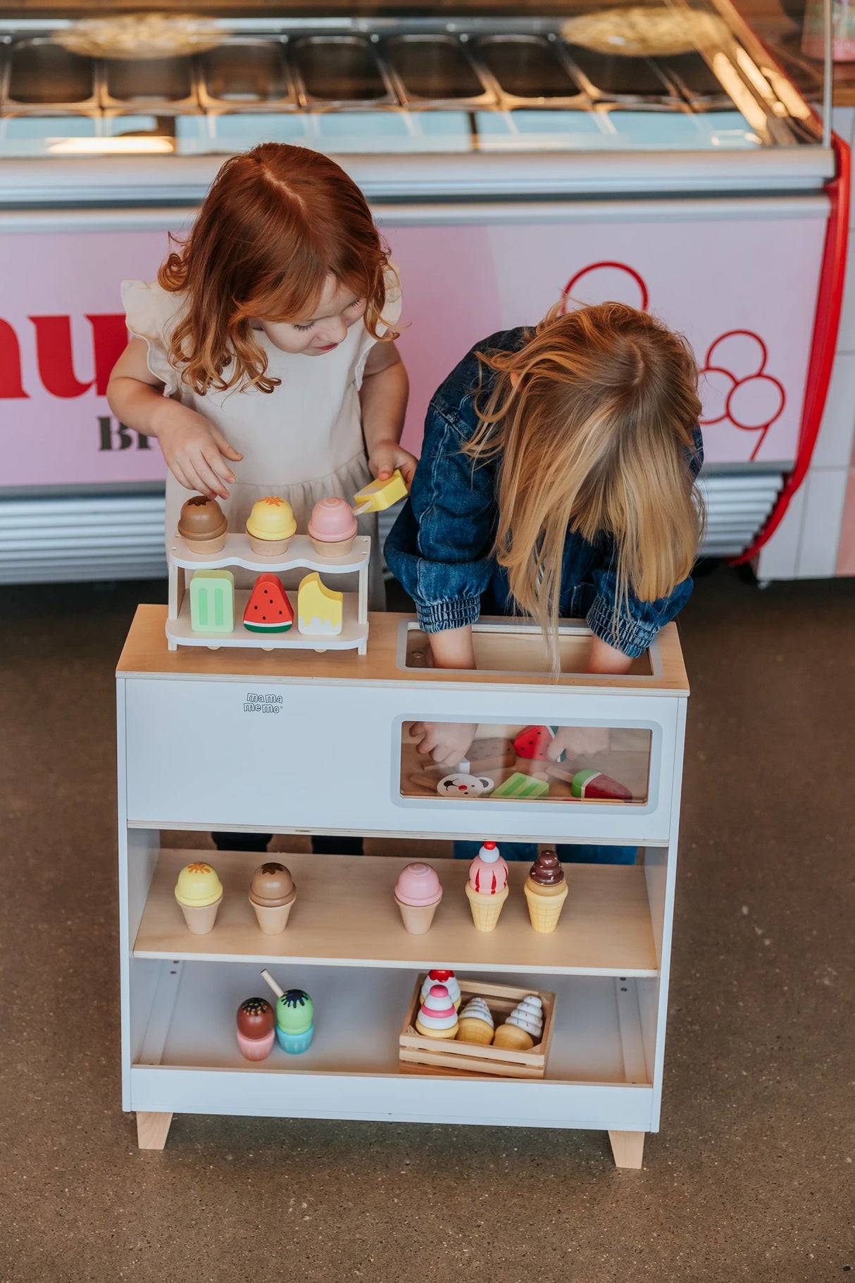 Mamamemo Isbar Med Fryser