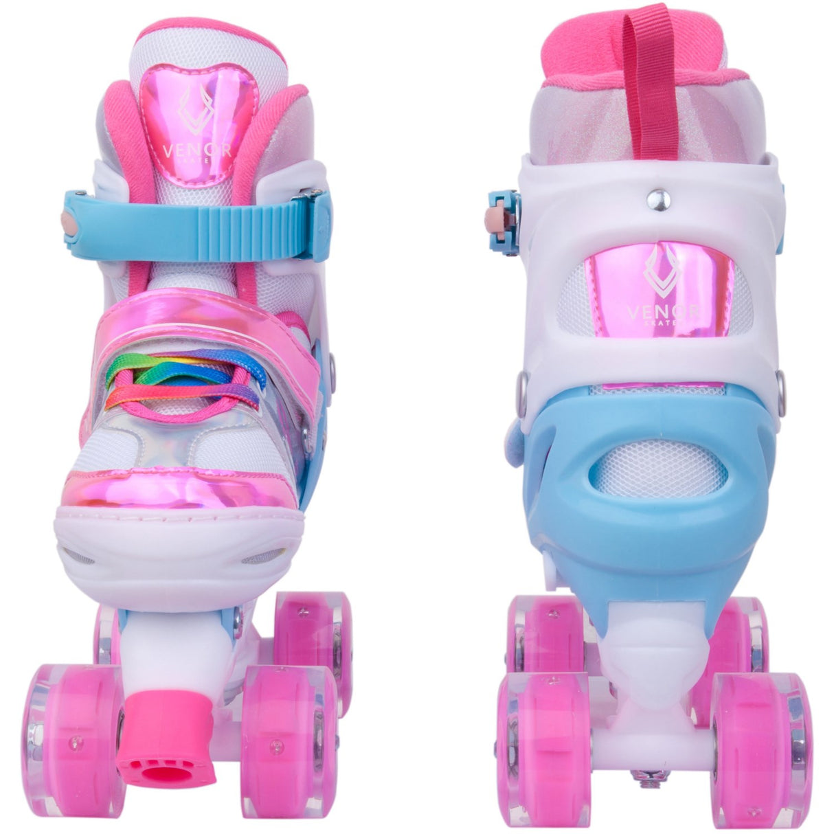 VENOR Ocean Ignite LED Side-By-Side Rulleskøjter