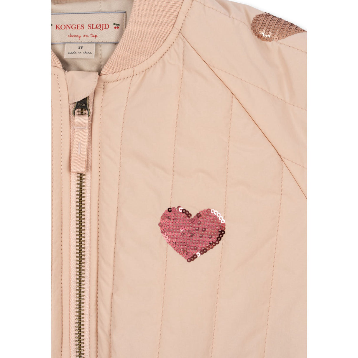 Konges Sløjd Cameo Rose Juno Paliet Bomber Jakke