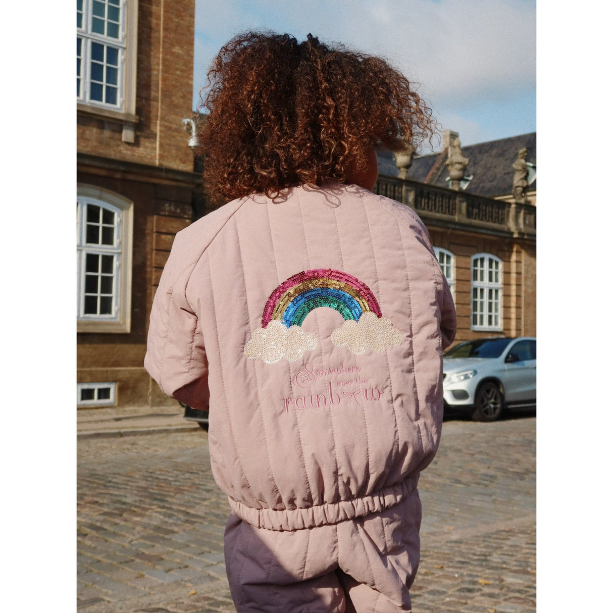 Konges Sløjd Twilight Mauve Juno Paliet Bomber Jakke