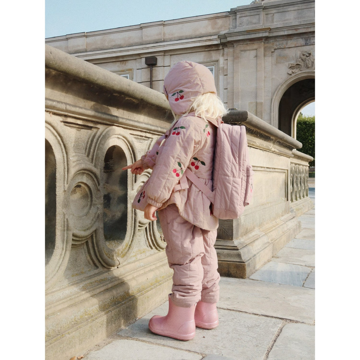 Konges Sløjd Twilight Mauve Juno Quiltet Rygsæk Midi