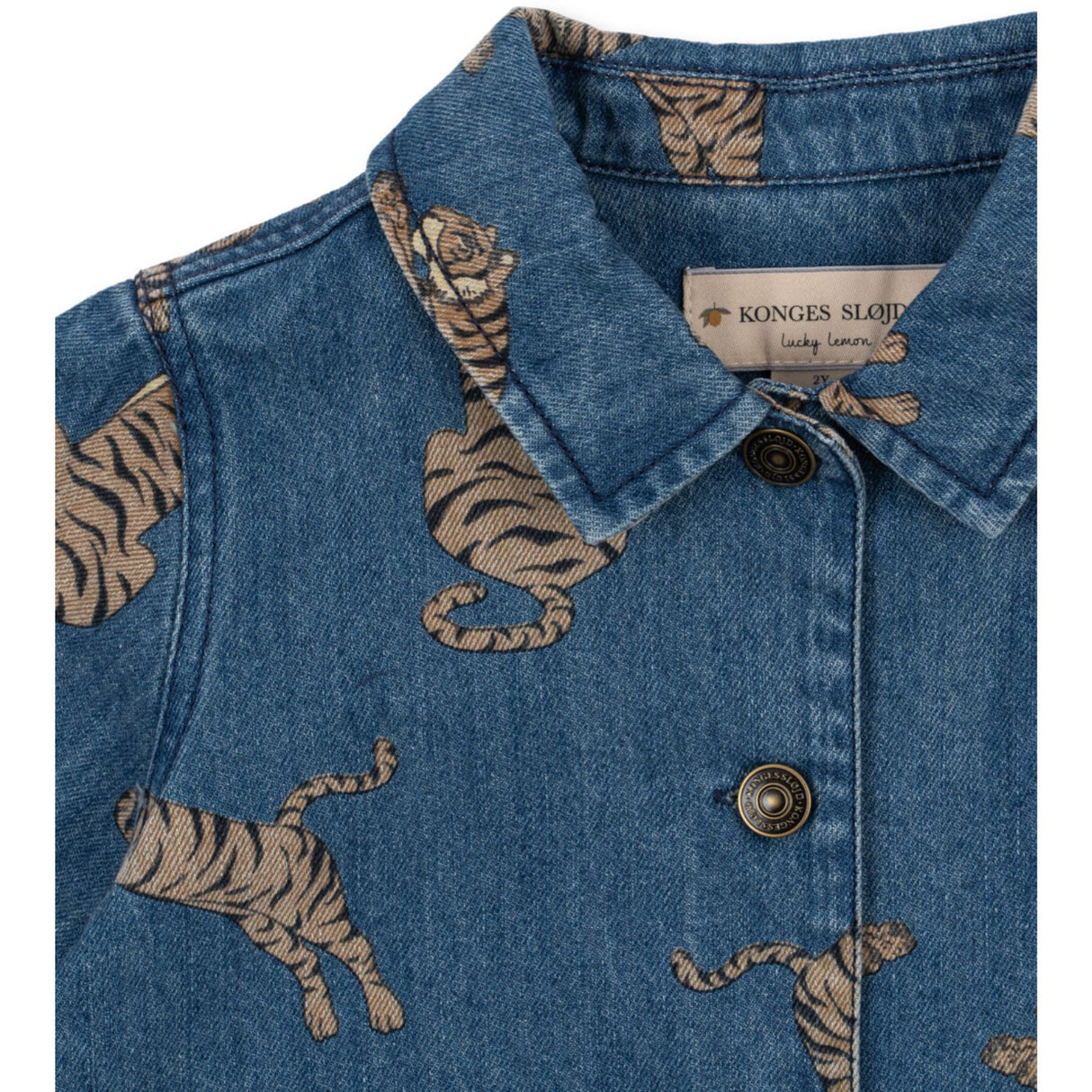 Konges Sløjd Tiger Magot Jakke Denim GOTS