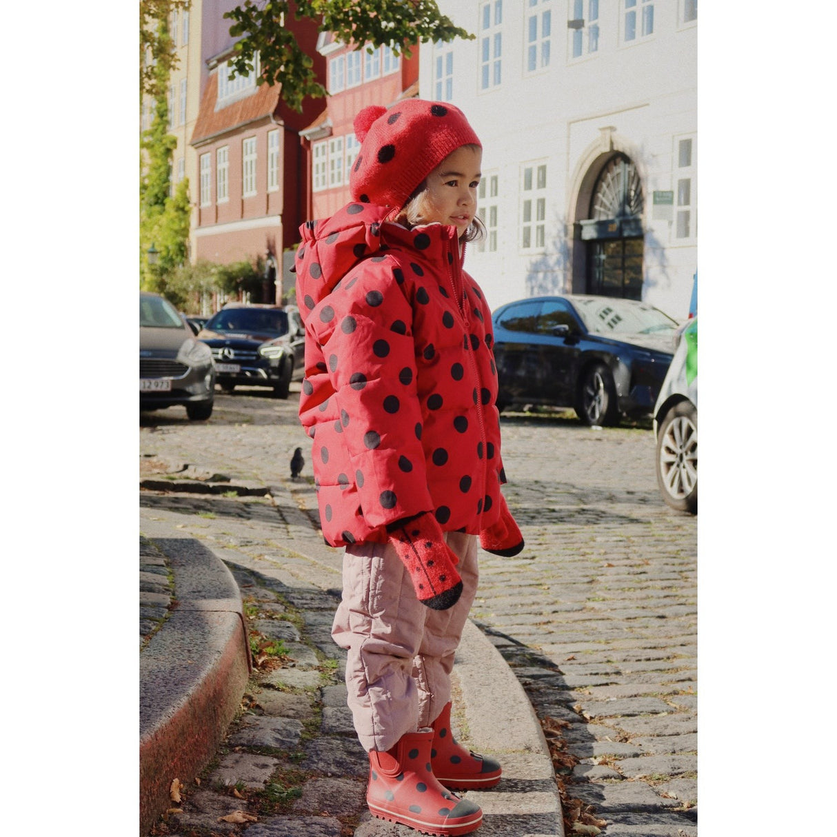 Konges Sløjd Barbados Cherry Ladybug Vanter