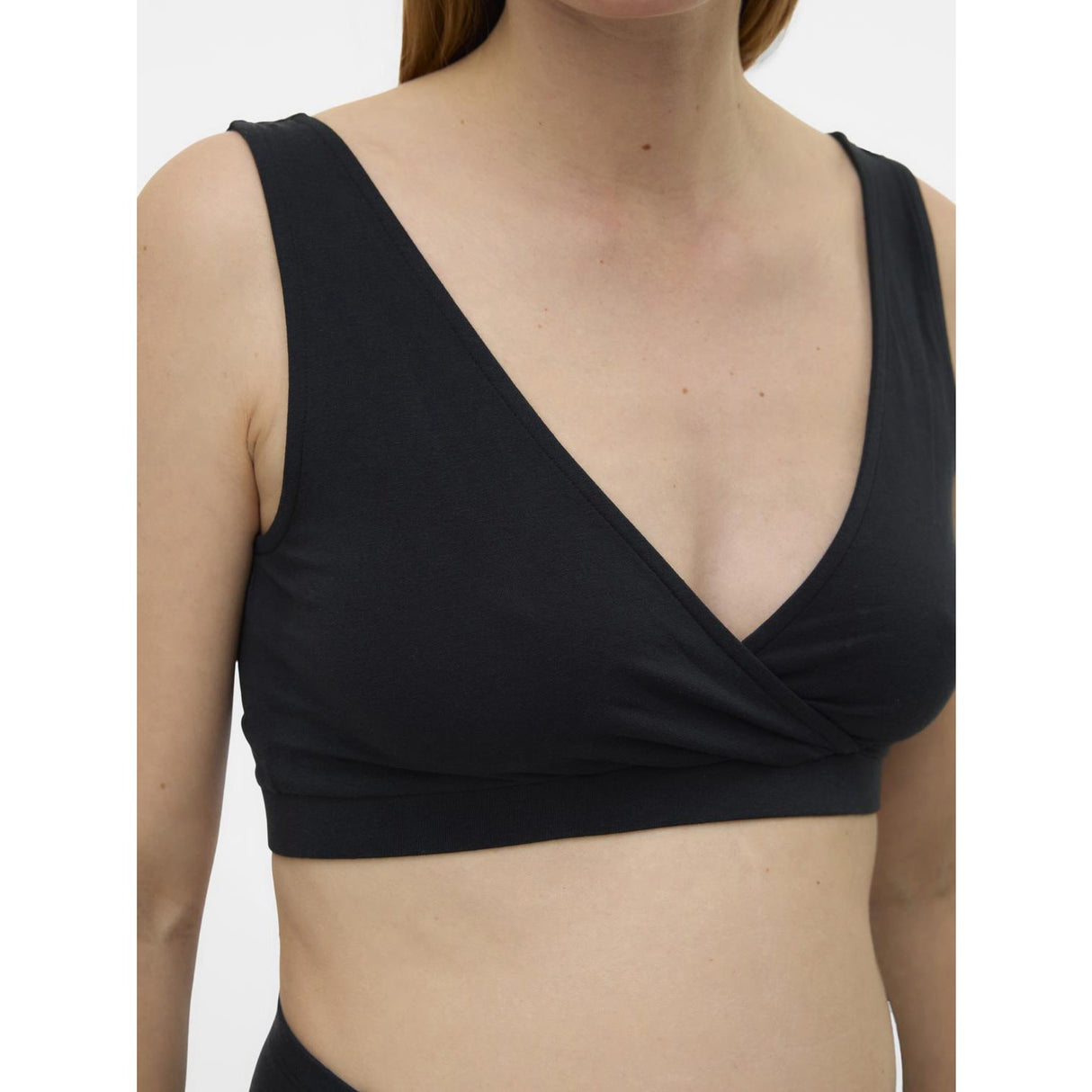 Mama;licious Black Black 3-Pack Mlmelisa Bra 2F 3-Pak