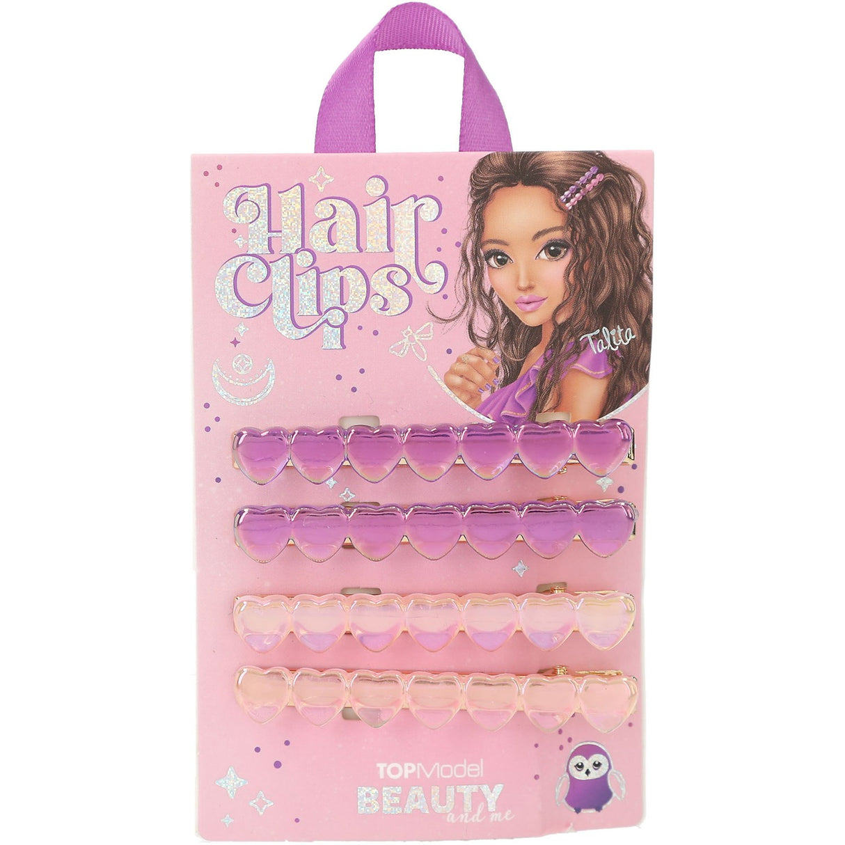 TOPModel Beauty And Me Hårclips Hearts Sæt