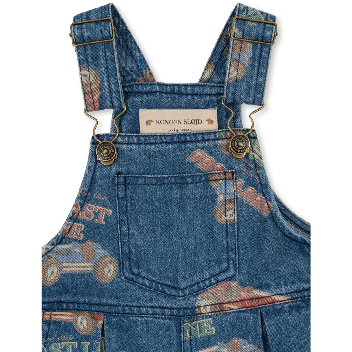 Konges Sløjd Fast Lane Magot Smækbukser Denim GOTS