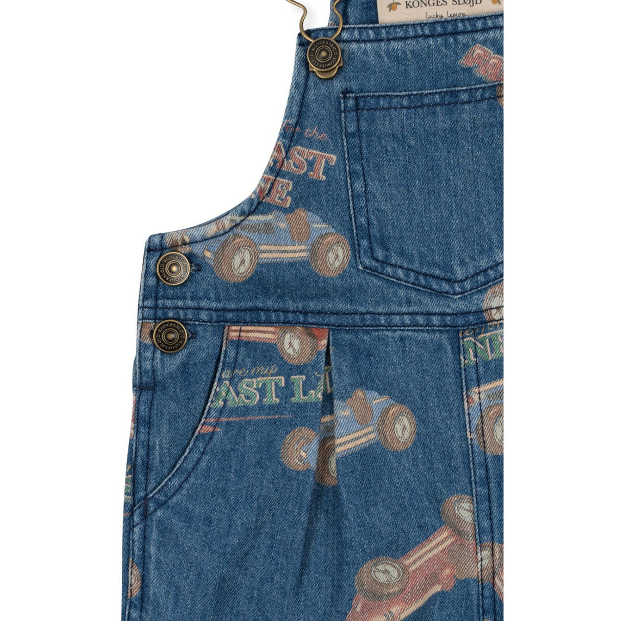 Konges Sløjd Fast Lane Magot Smækbukser Denim GOTS