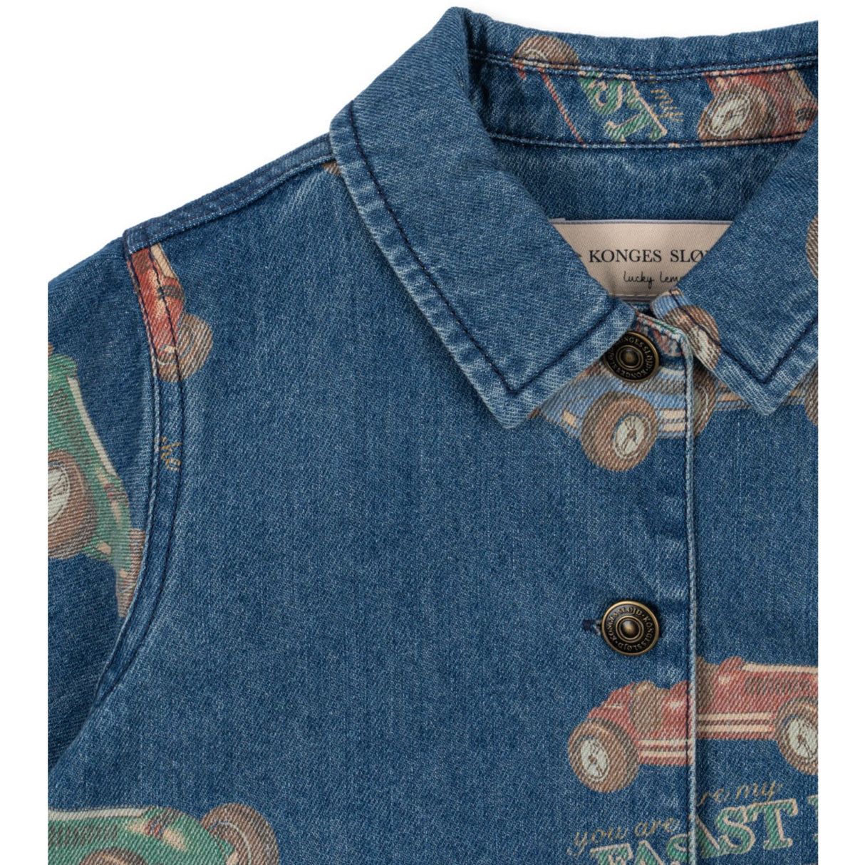 Konges Sløjd Fast Lane Magot Jakke Denim GOTS