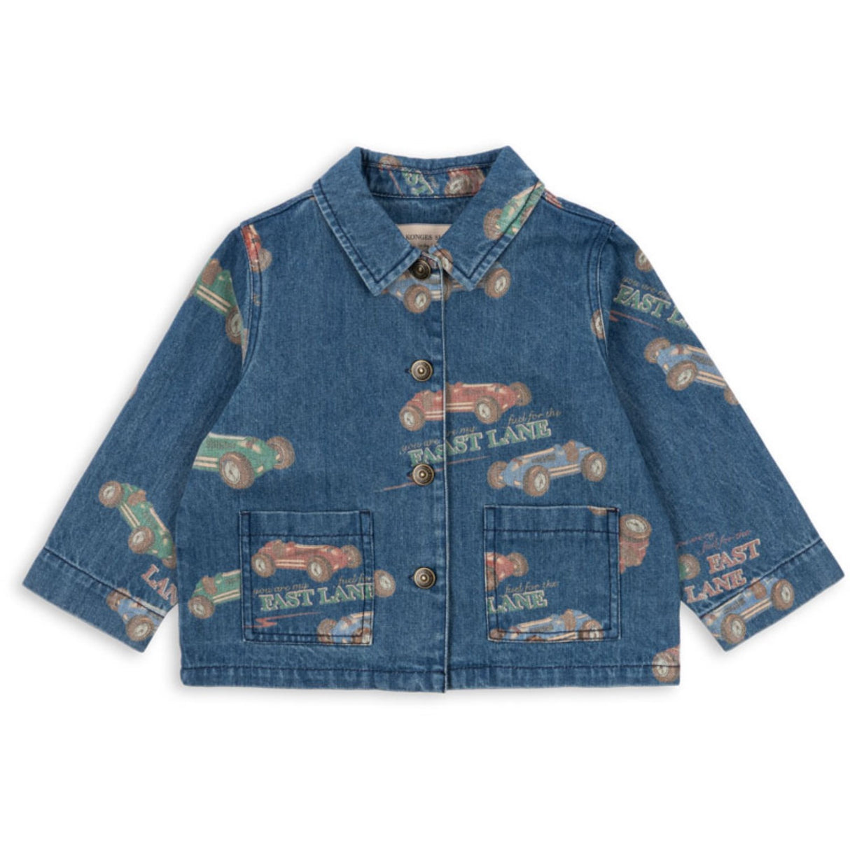 Konges Sløjd Fast Lane Magot Jakke Denim GOTS