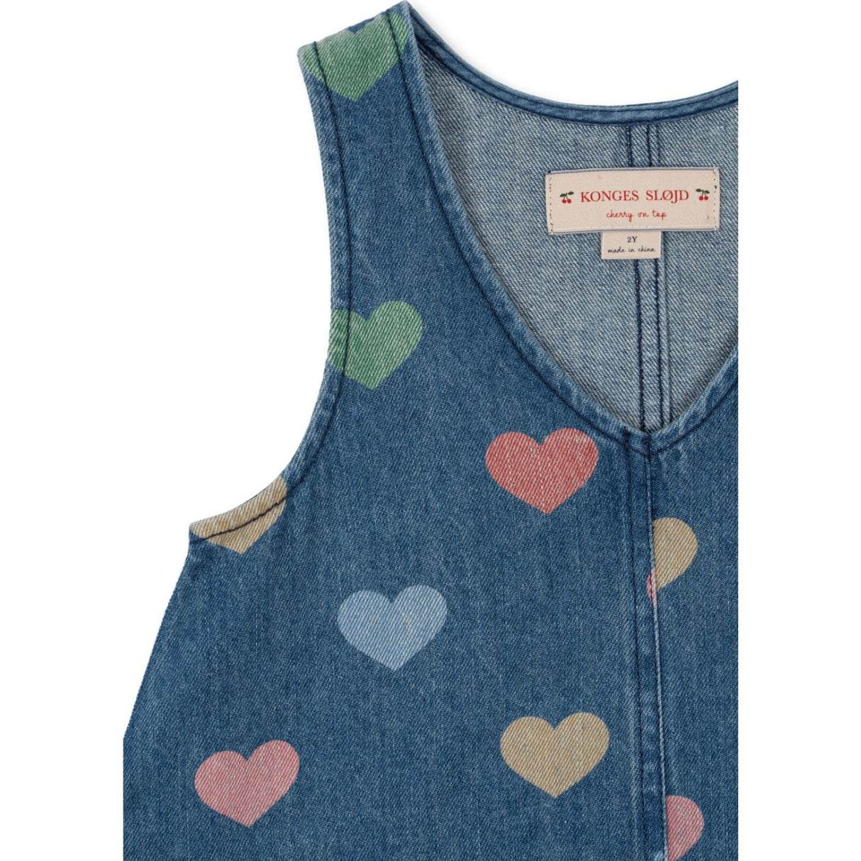 Konges Sløjd Bon Coeur Coloré Magot Kjole Denim GOTS