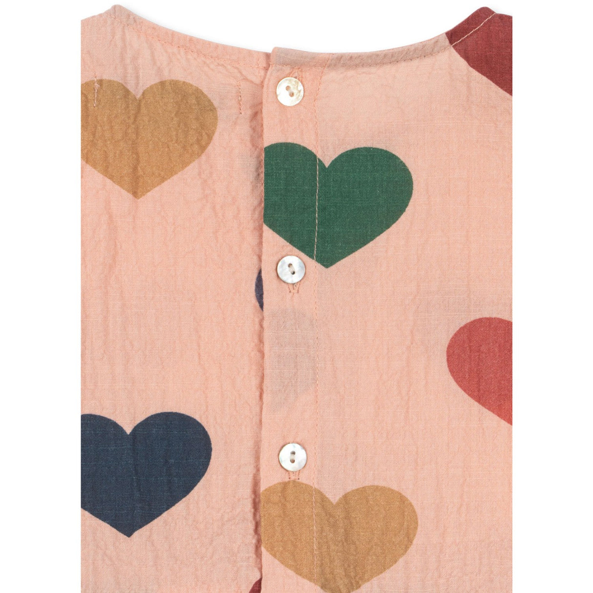 Konges Sløjd Coeur Rose Coloré Elin Kjole GOTS