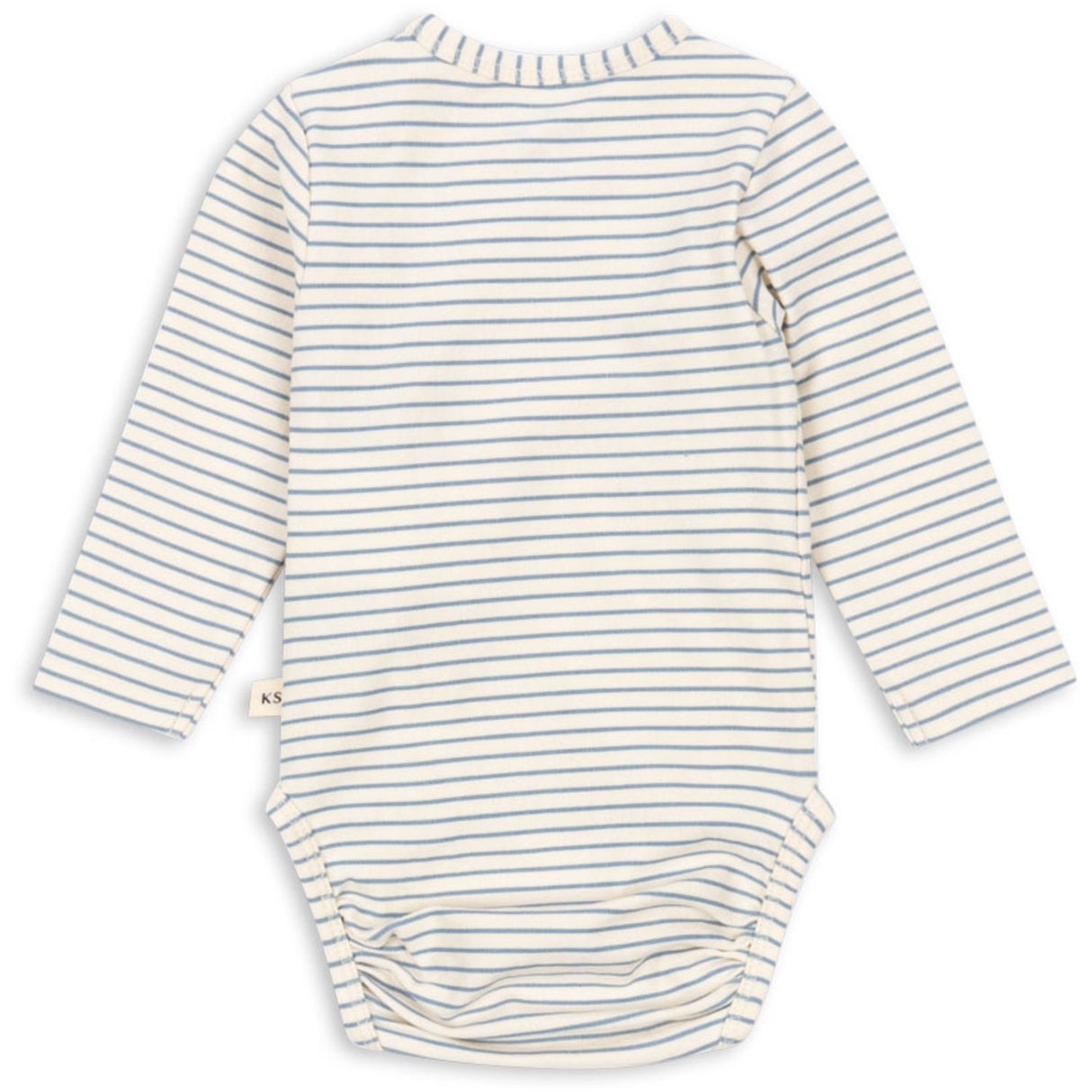 Konges Sløjd Stripe Bluie Basic Ls Newborn Body GOTS