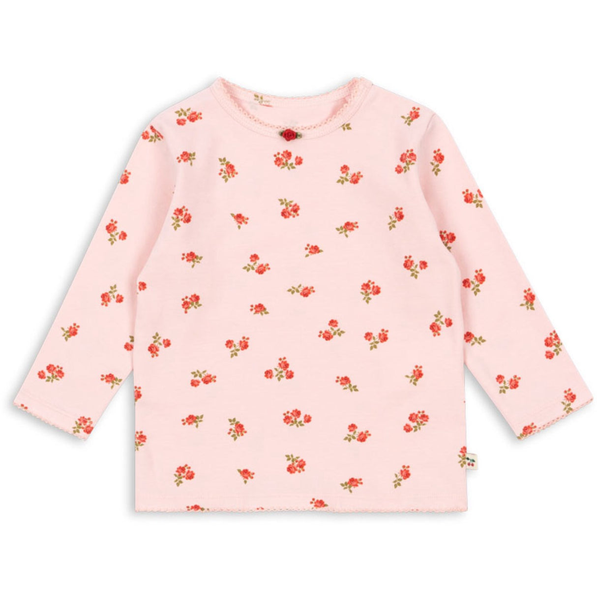 Konges Sløjd Rosa Pink Basic Bluse GOTS