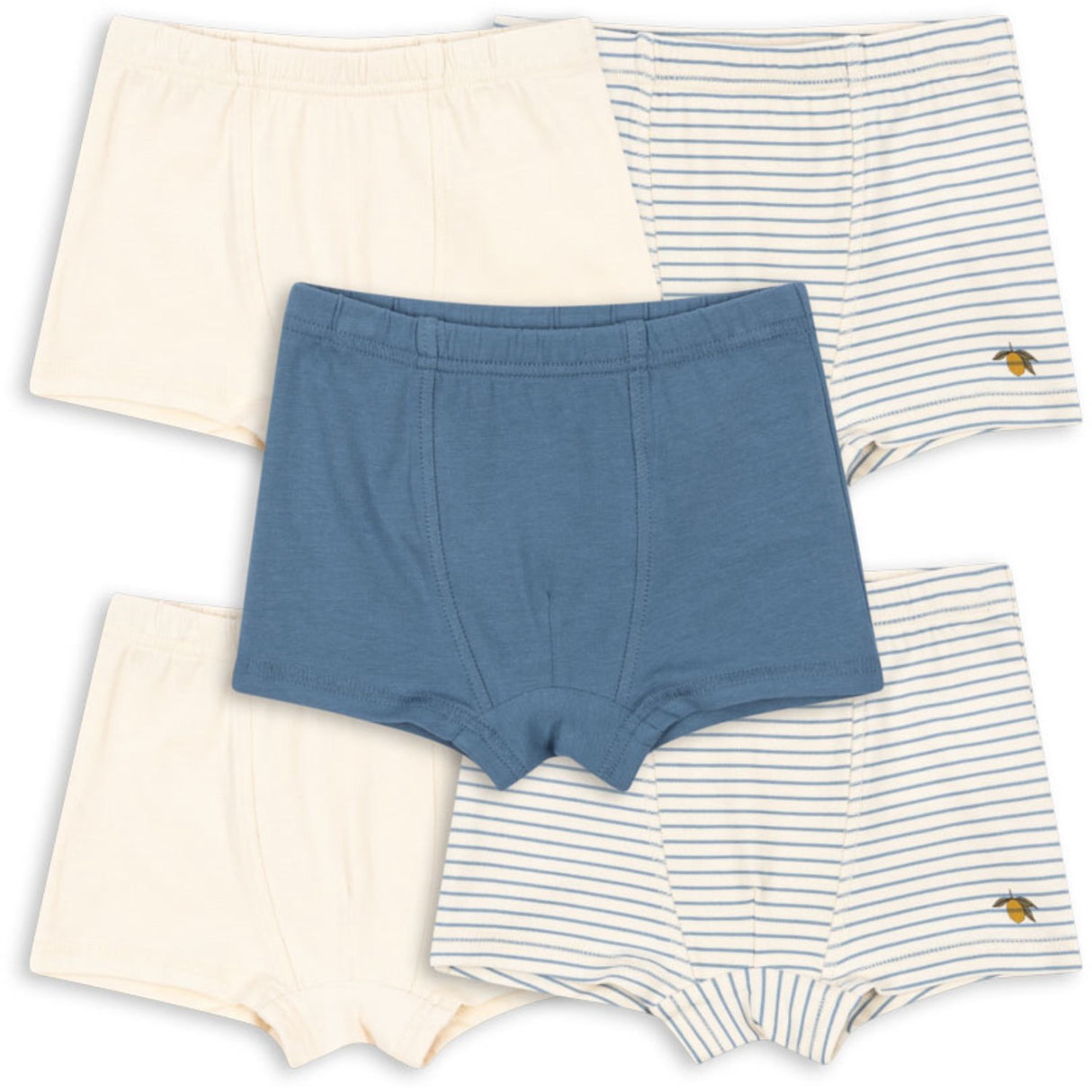 Konges Sløjd Boy Mix Pack Basic 5 Pak Boy Underbukser GOTS