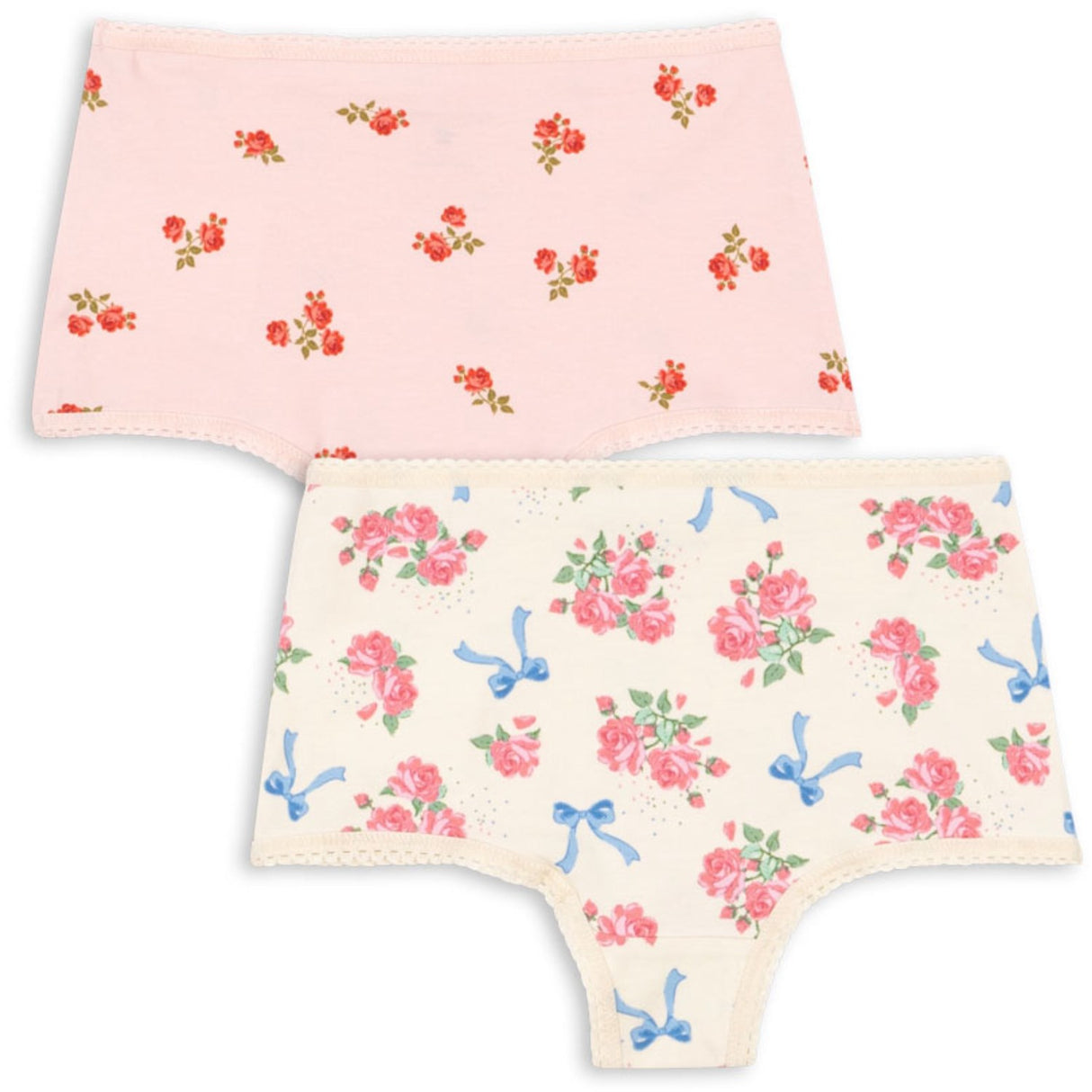 Konges Sløjd Bella Rosita/Rosa Pink Basic 2 Pak Girl Hipster GOTS