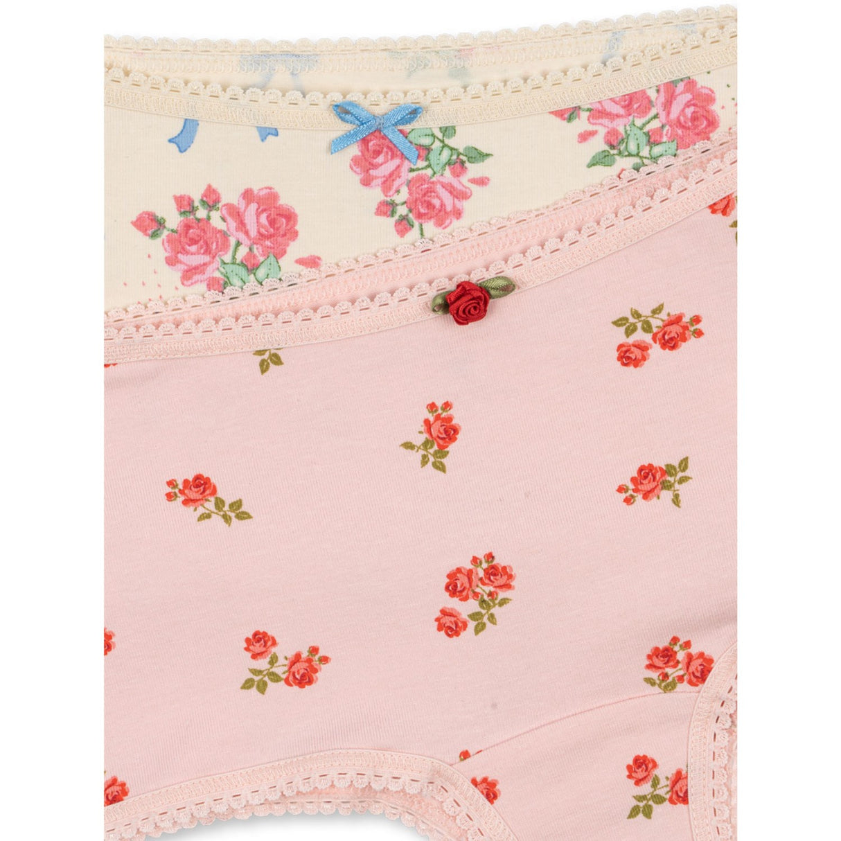 Konges Sløjd Bella Rosita/Rosa Pink Basic 2 Pak Girl Hipster GOTS