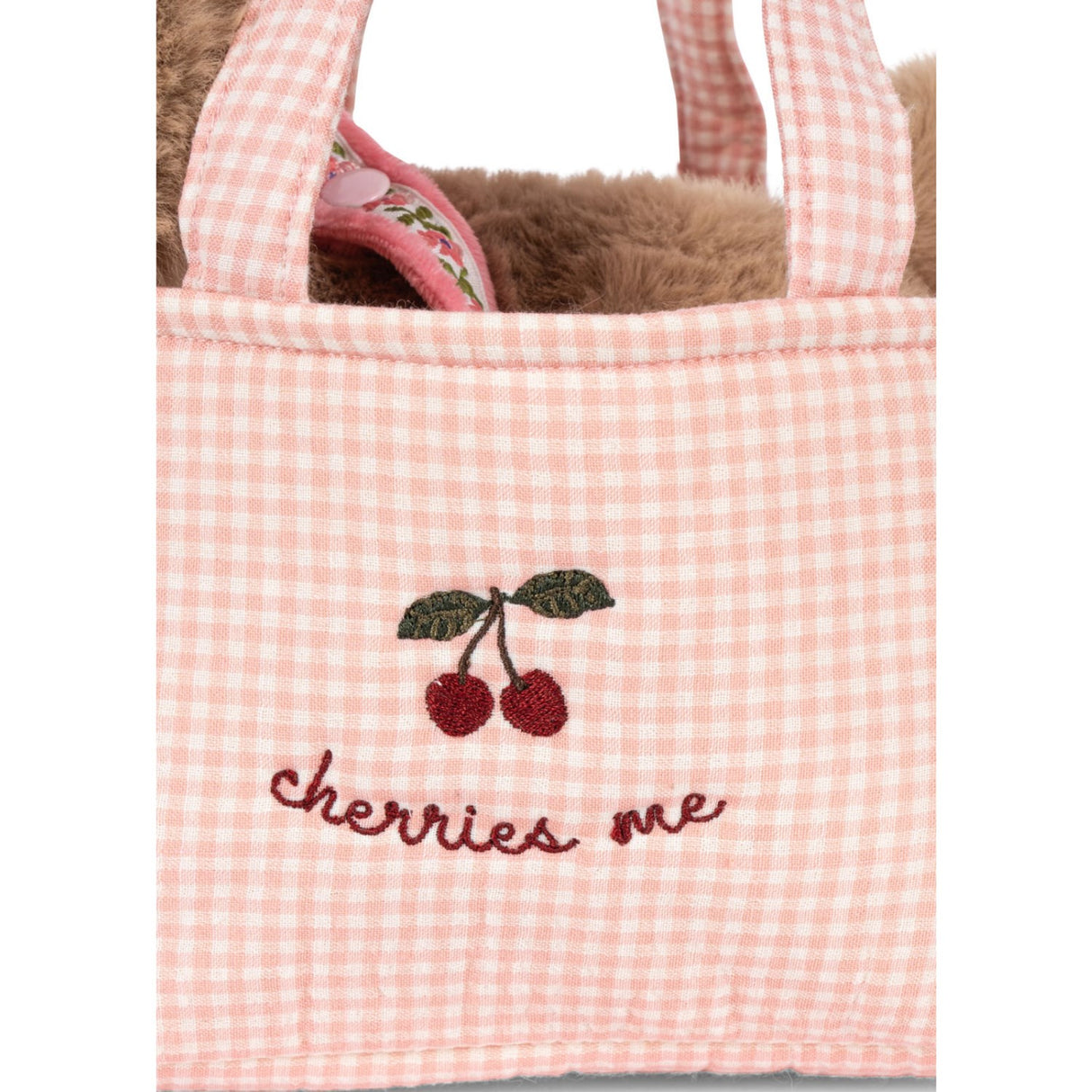 Konges Sløjd Pink Check Maude Puppy