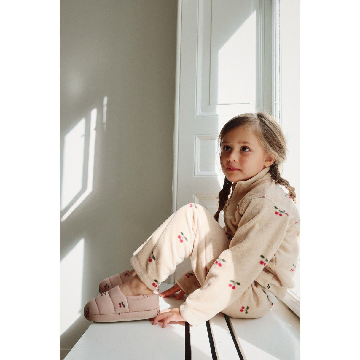 Konges Sløjd x Luksusbaby Cherry Tavi Fleece Sweatshirt Grs